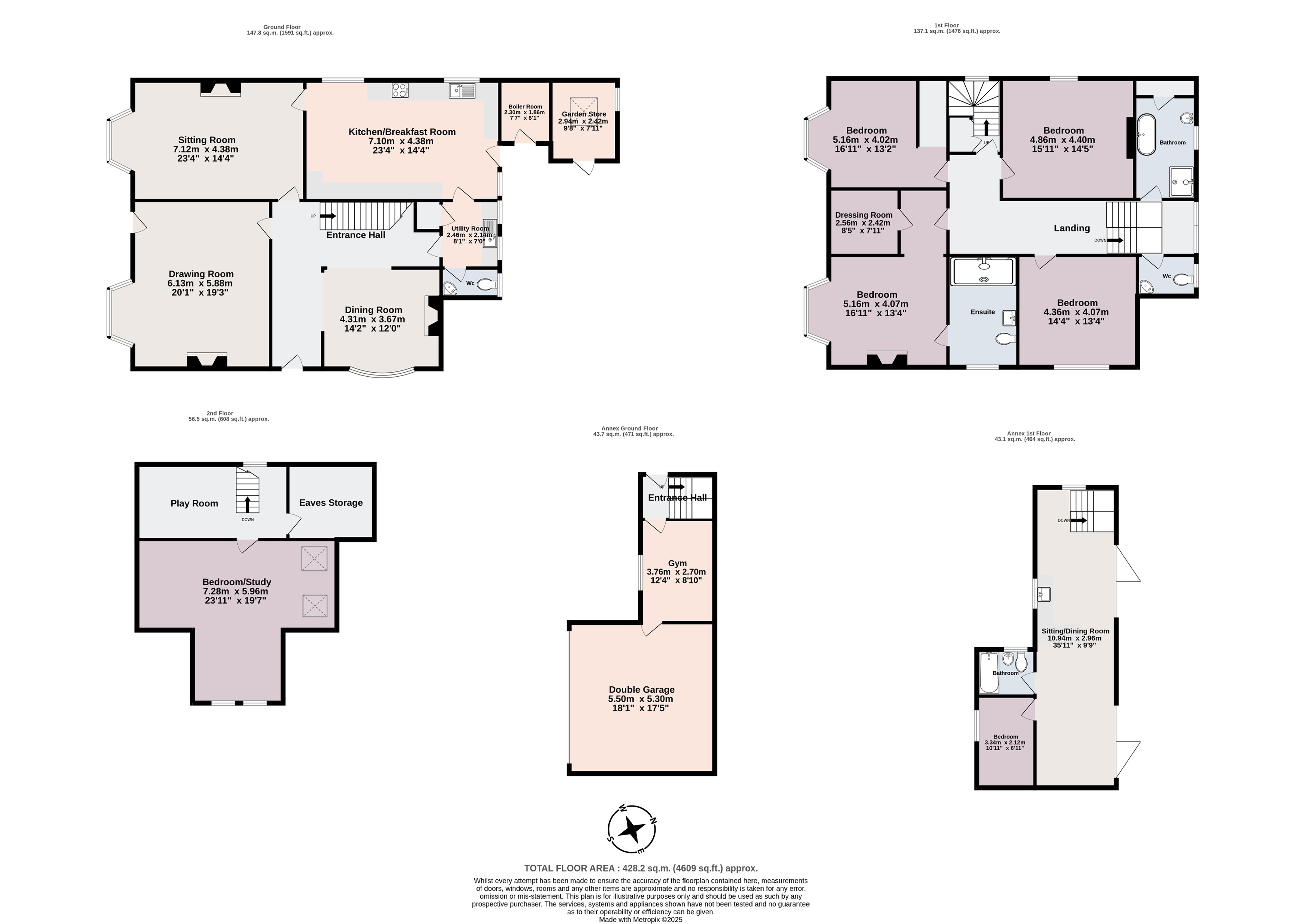 Oakhurst, 115, Whitchurch Road, Devon floorplan