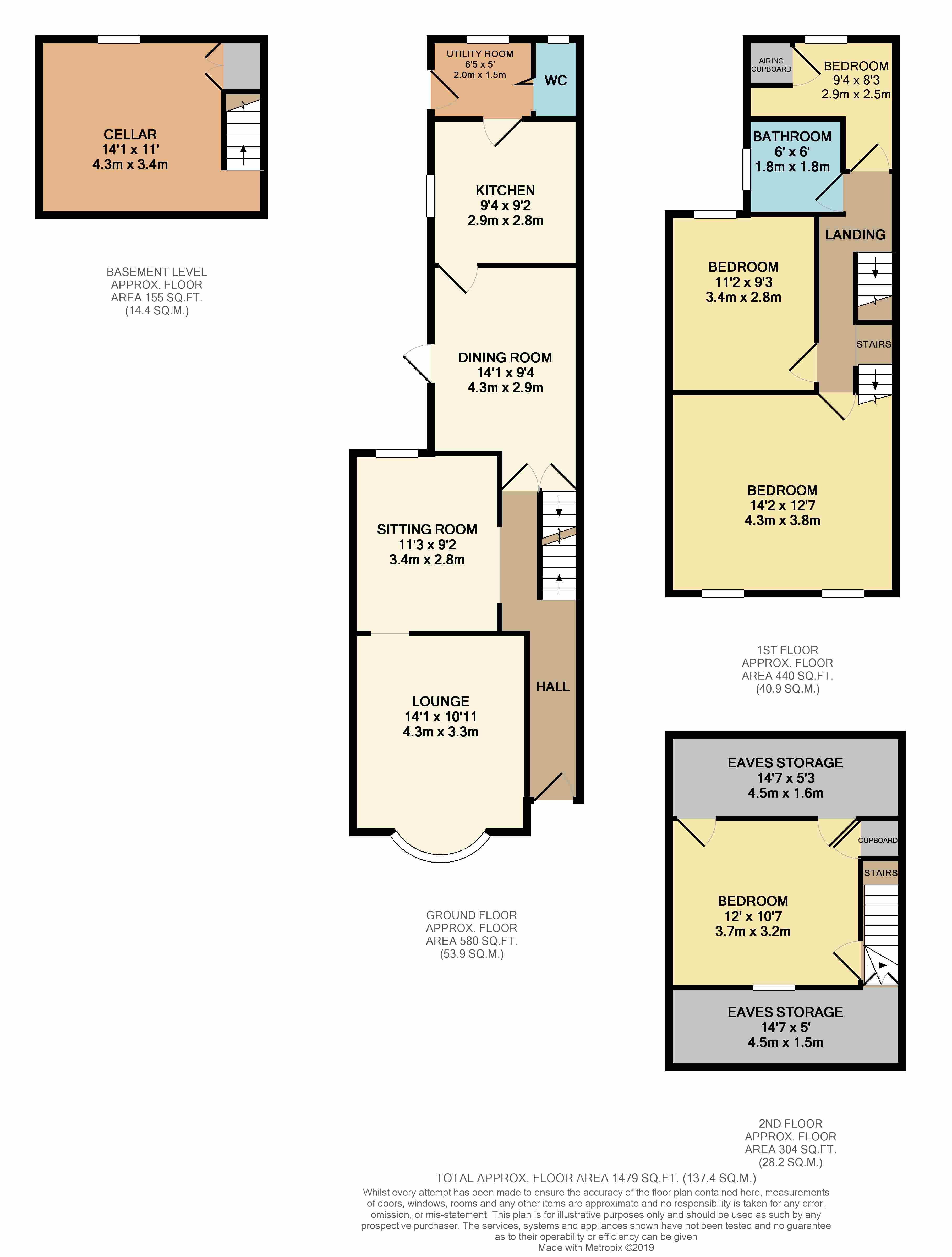 4 Bedrooms Semi-detached house for sale in Park Road, Gravesend, Kent DA11