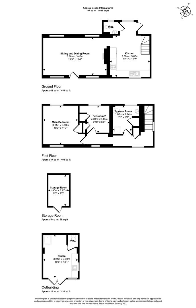 April Cottage, Shaftesbury Road, Mere floorplan