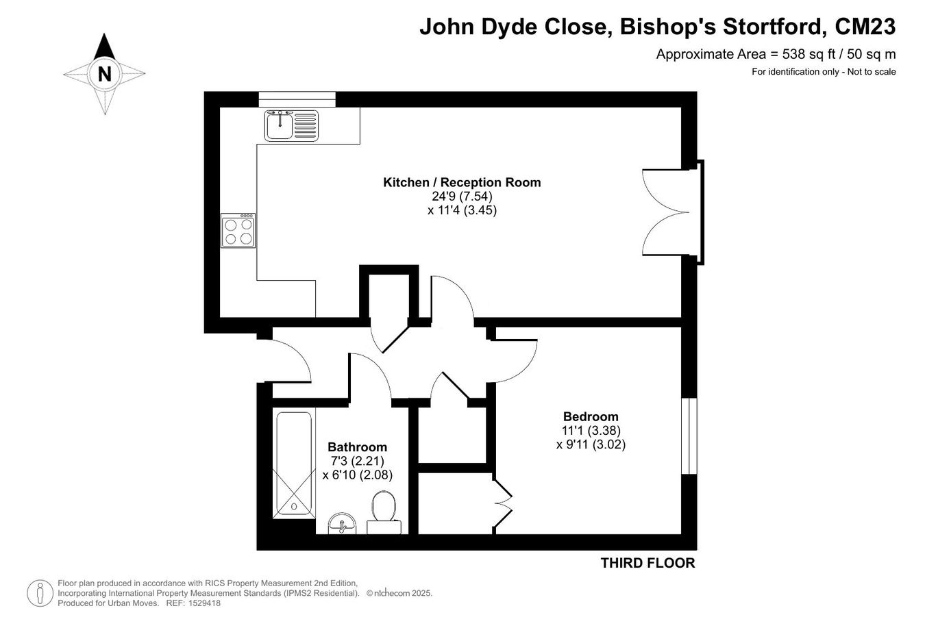 22, Eider Court, Bishop's Stortford floorplan
