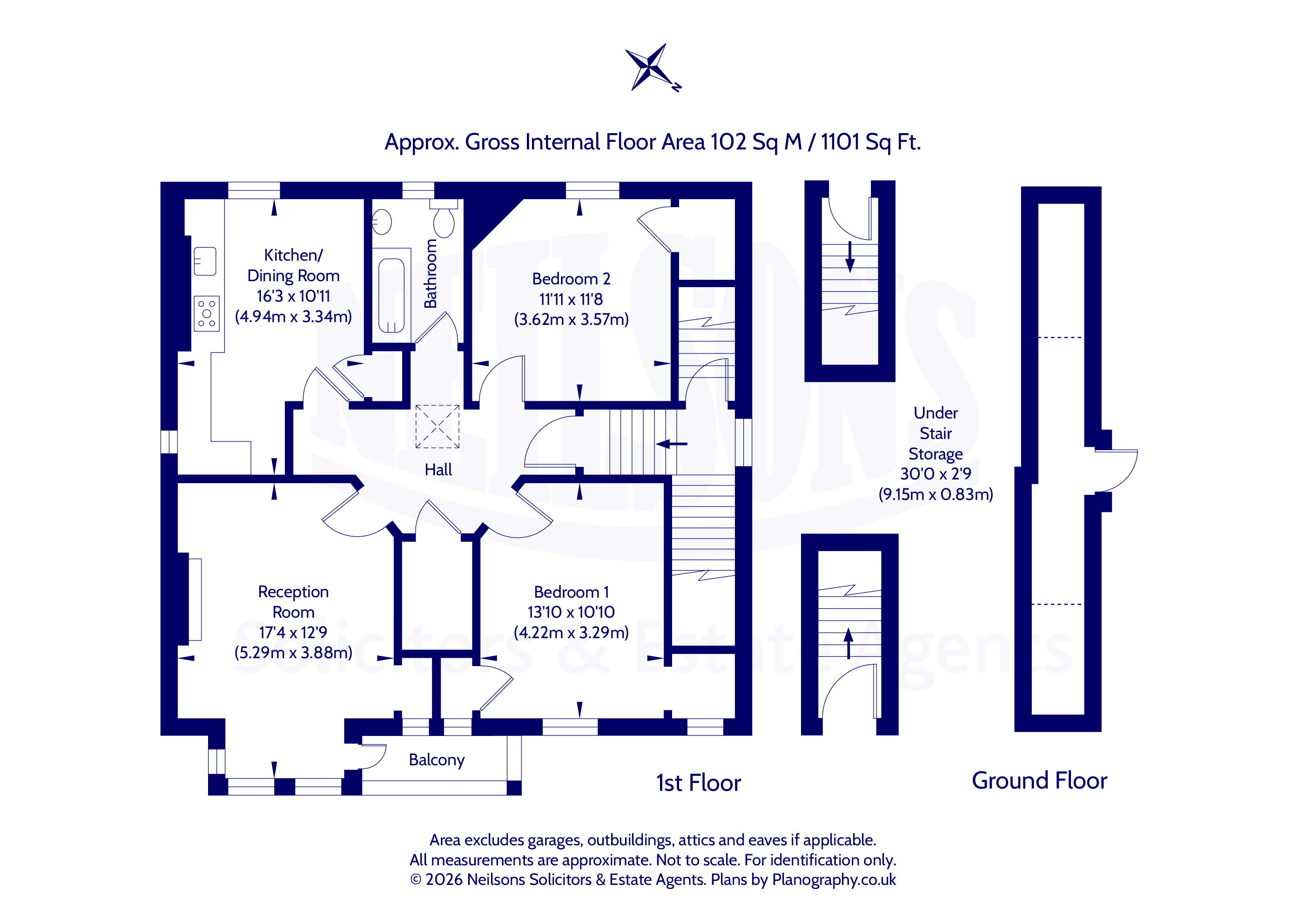 21, Hailes Grove, Edinburgh floorplan