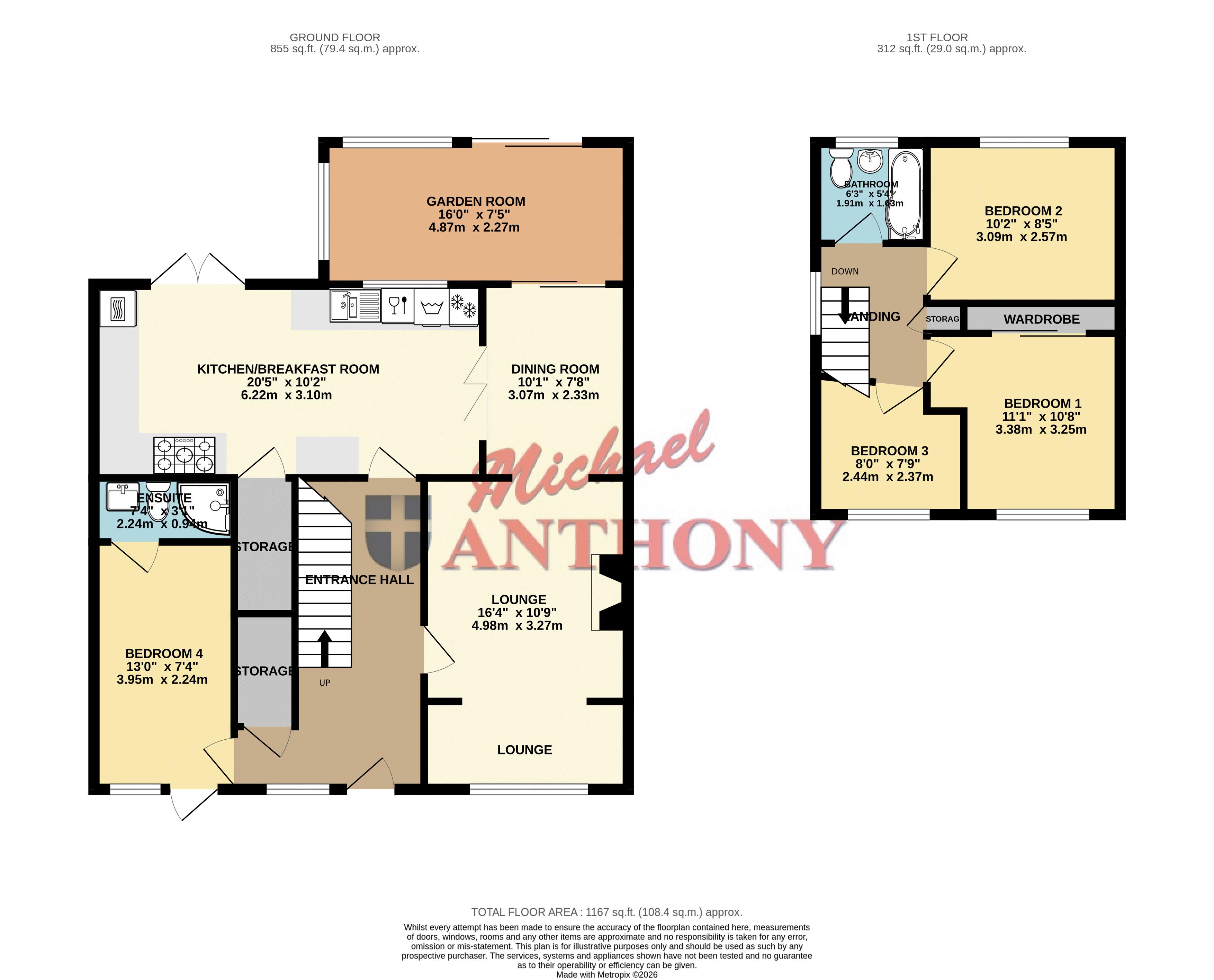 48, Sutherland Grove, Milton Keynes floorplan
