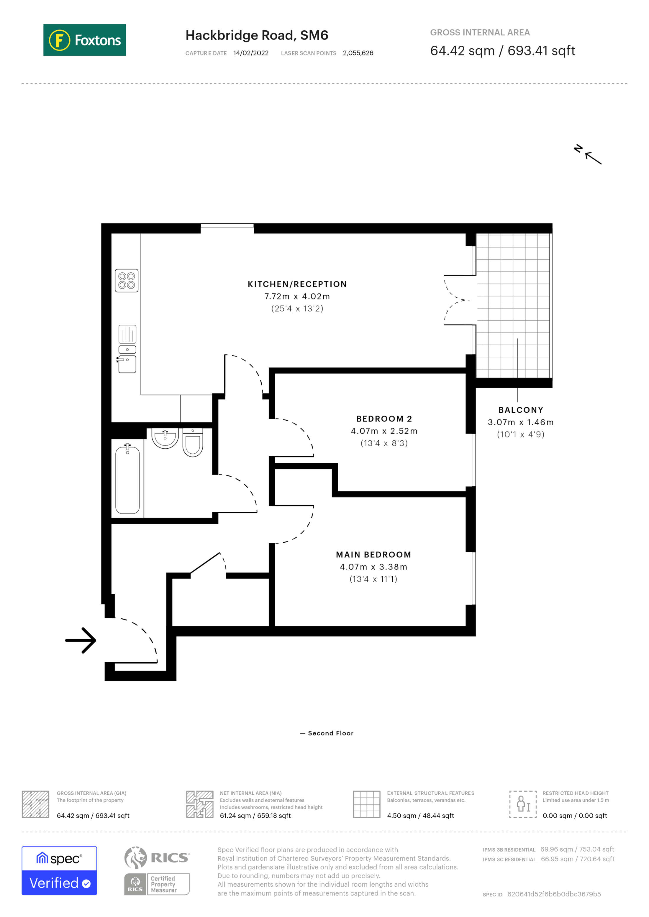 Hackbridge Road, Wallington floorplan