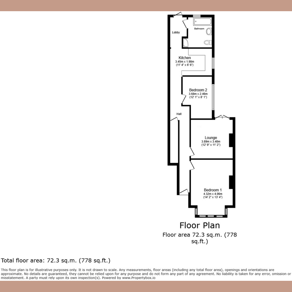 69, Valkyrie Road, Westcliff-on-sea floorplan