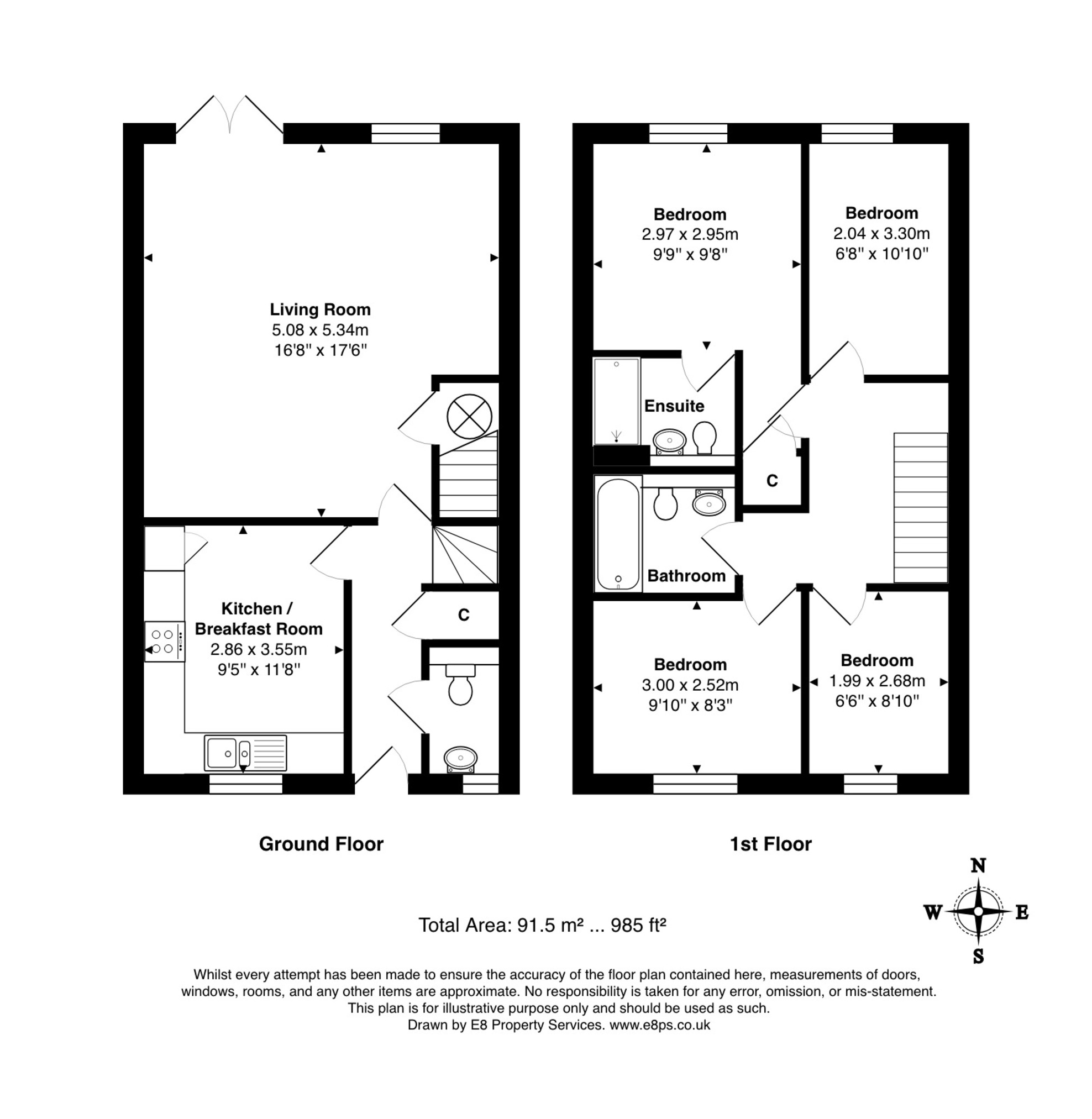 4 Bedrooms End terrace house to rent in Bourne End, Upper Heyford, Bicester OX25