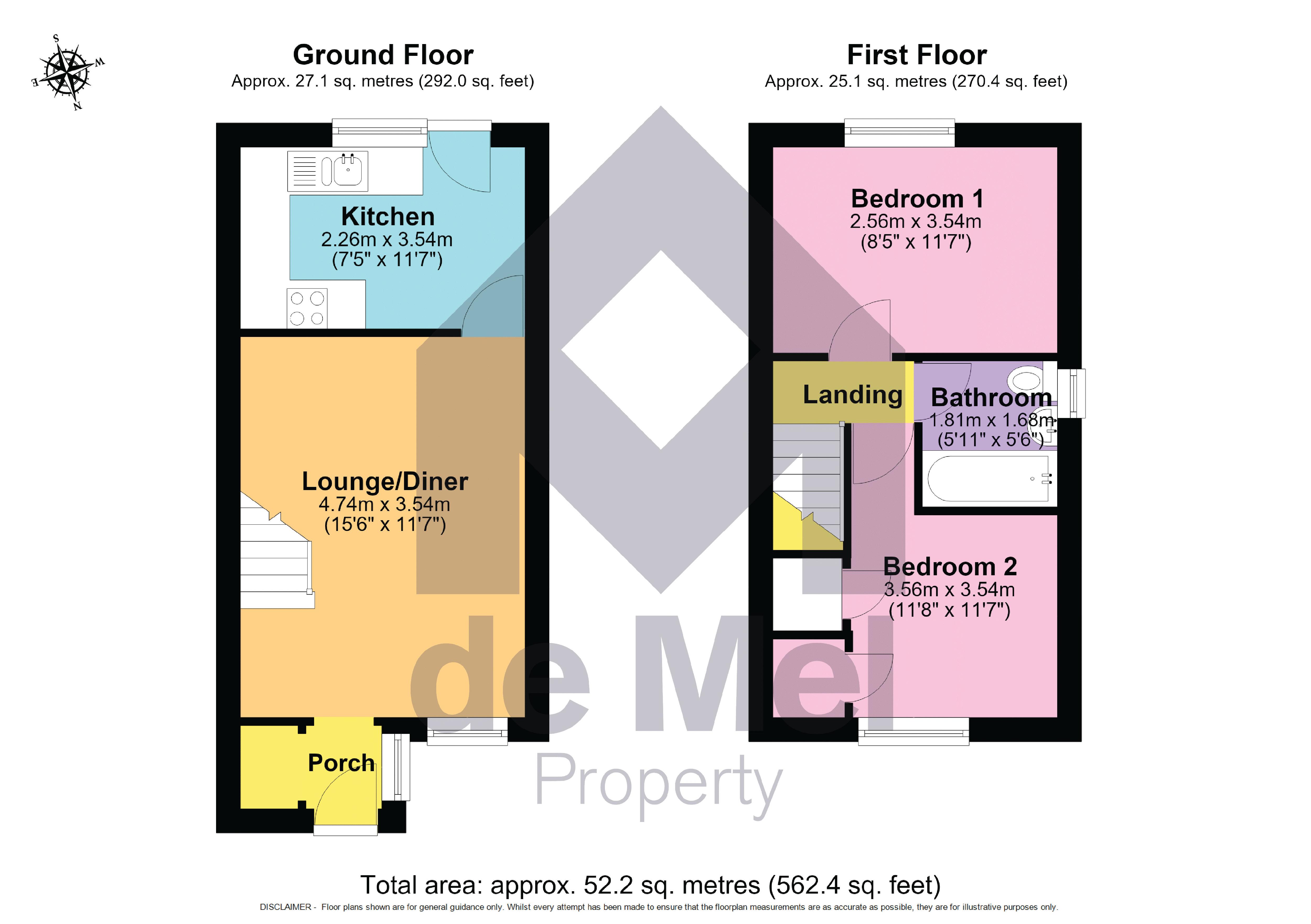 9, Teasel Close, Gloucester floorplan