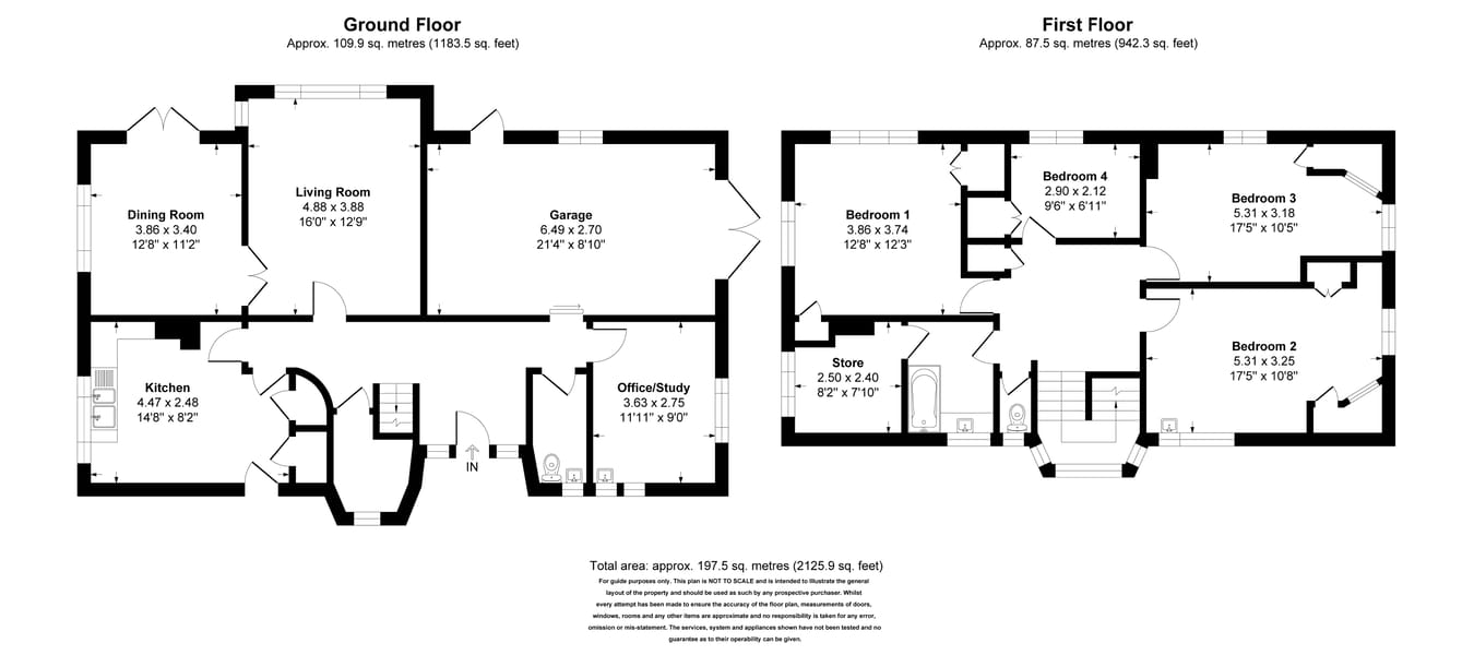 148, Grange Road, Letchworth Garden City floorplan