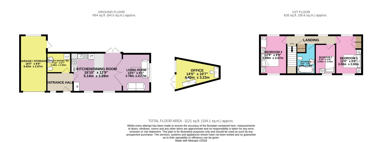 12, Home Field, Aylesbury floorplan