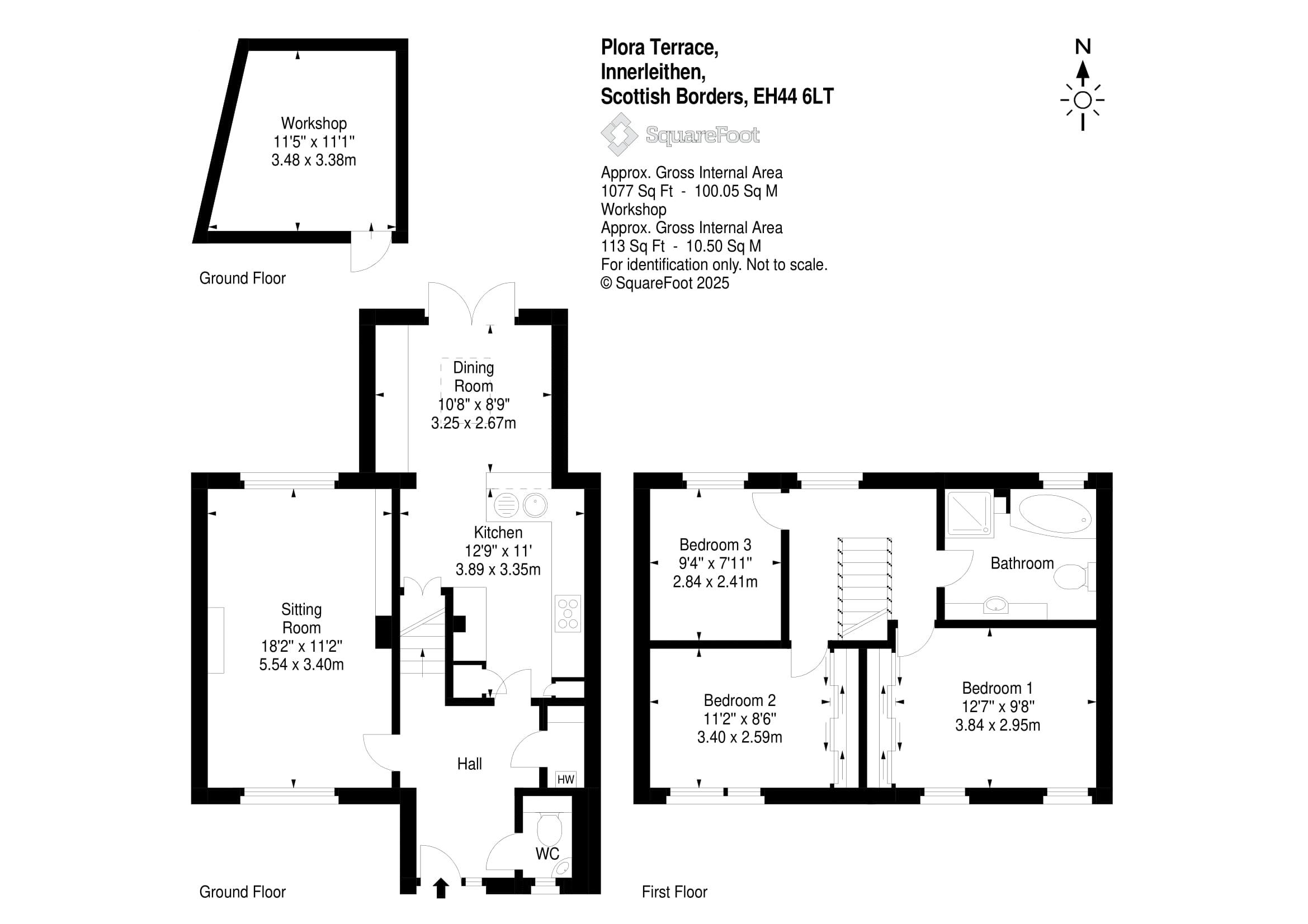 10, Plora Terrace, Innerleithen floorplan