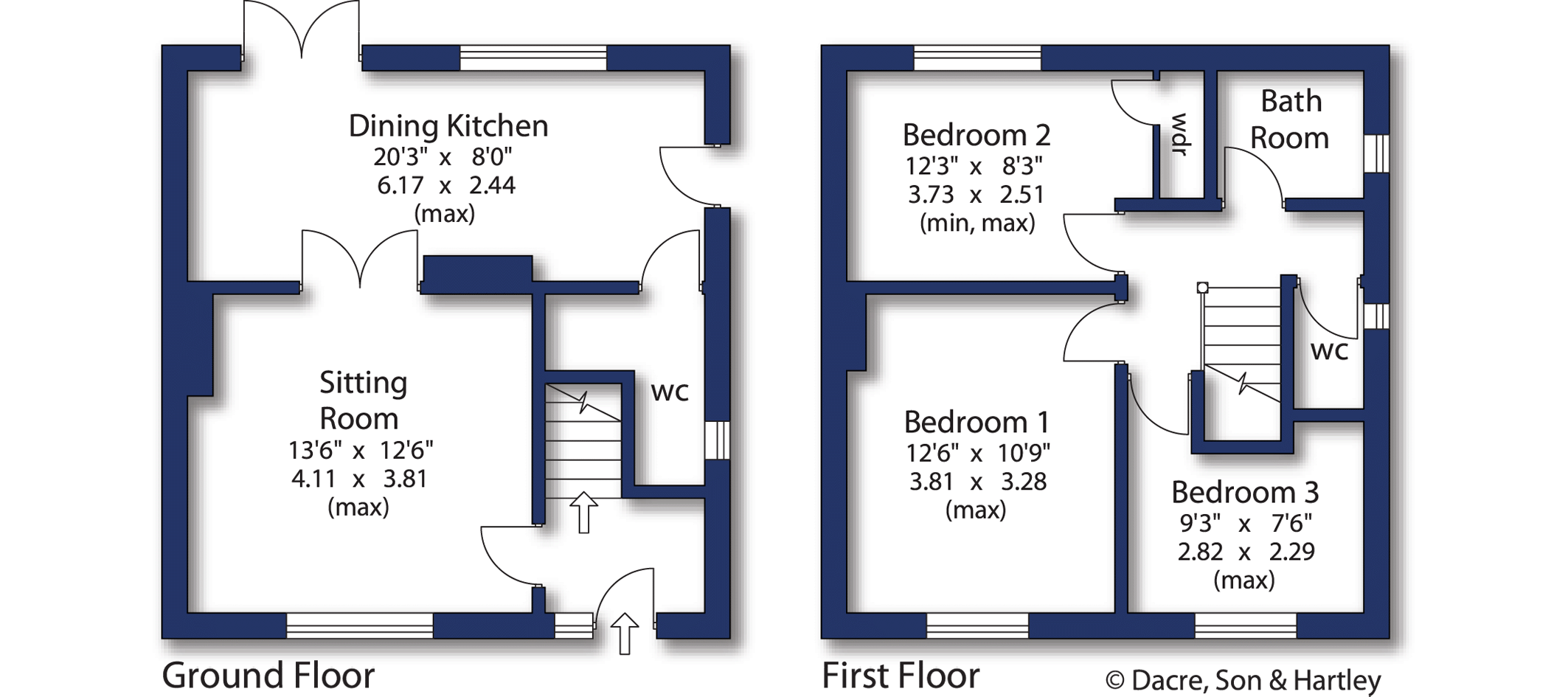 35, Woodlands Rise, Keighley floorplan