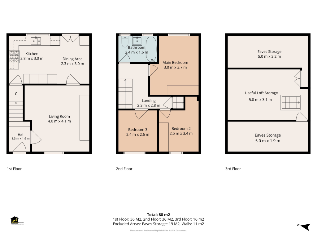 46, Leazes Lane, St Helen Auckland floorplan