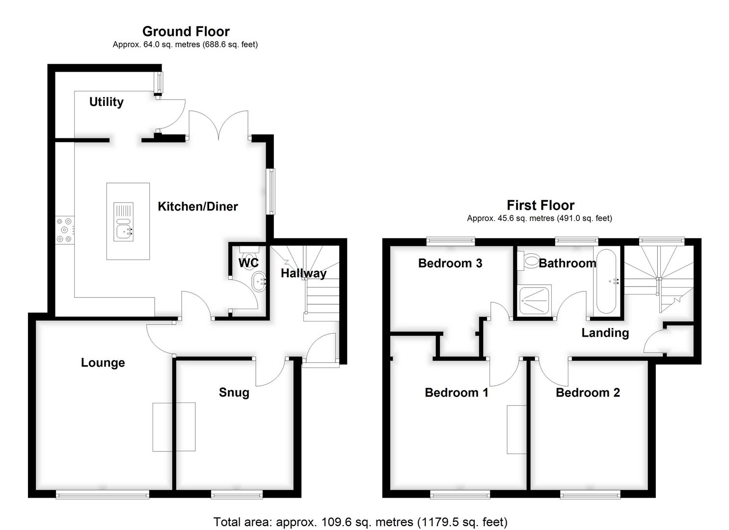 18, Sheppersons Avenue, Spalding floorplan