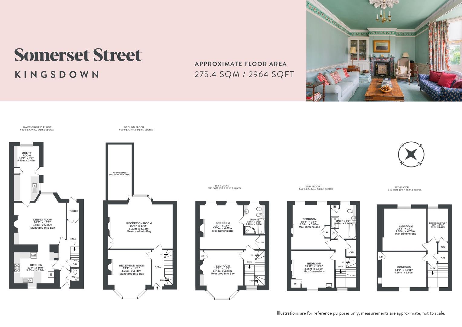 13, Somerset Street, Bristol floorplan