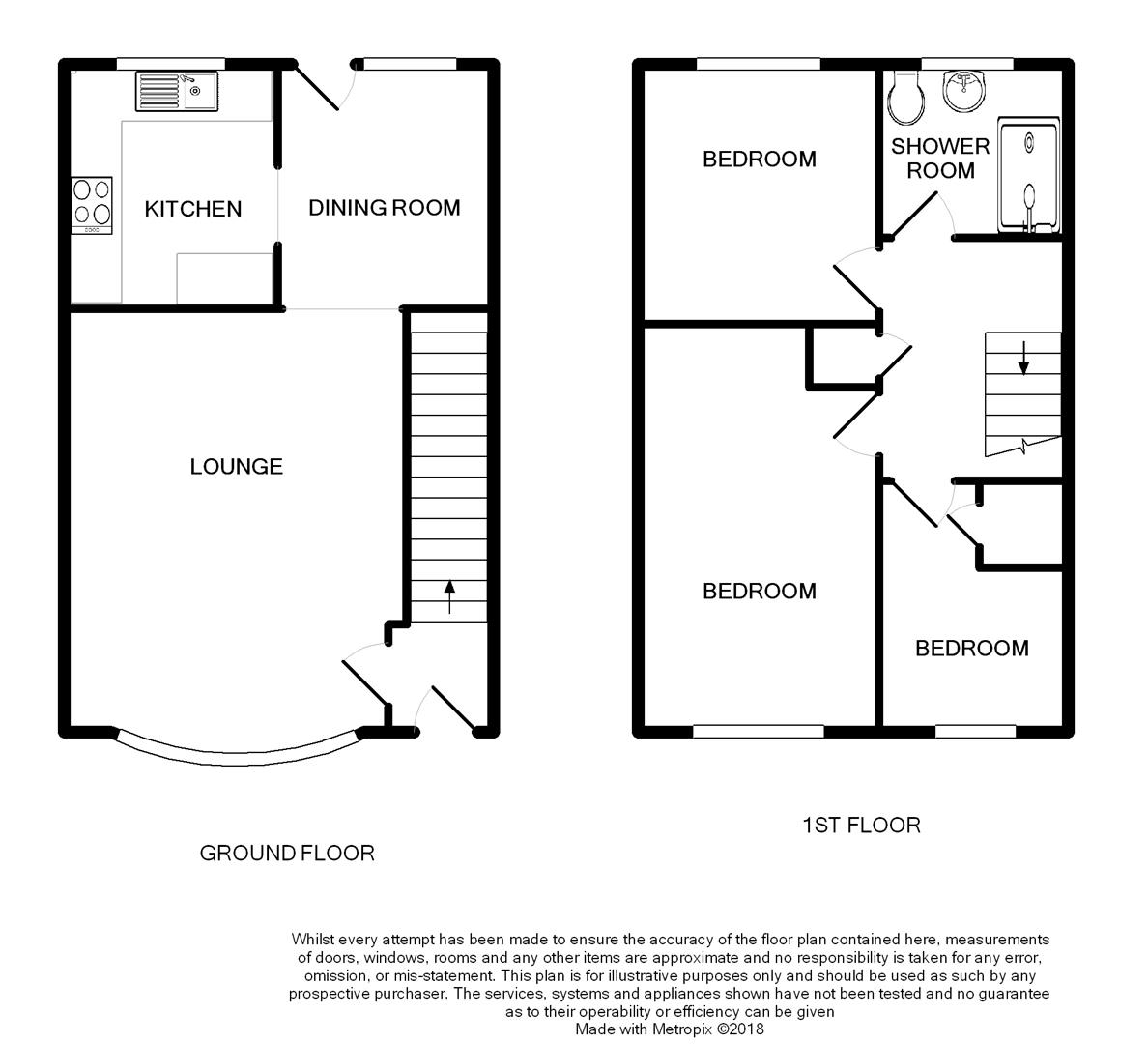 36, Willow Walk, Bristol floorplan