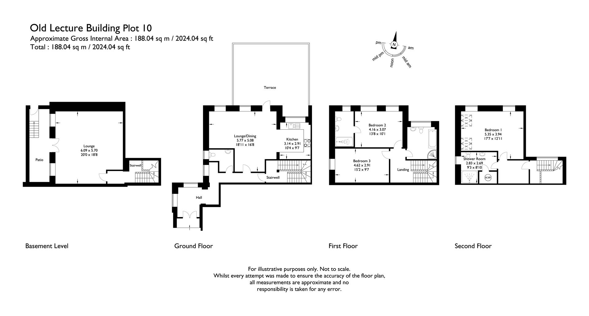 1, University Gardens, Ripon floorplan