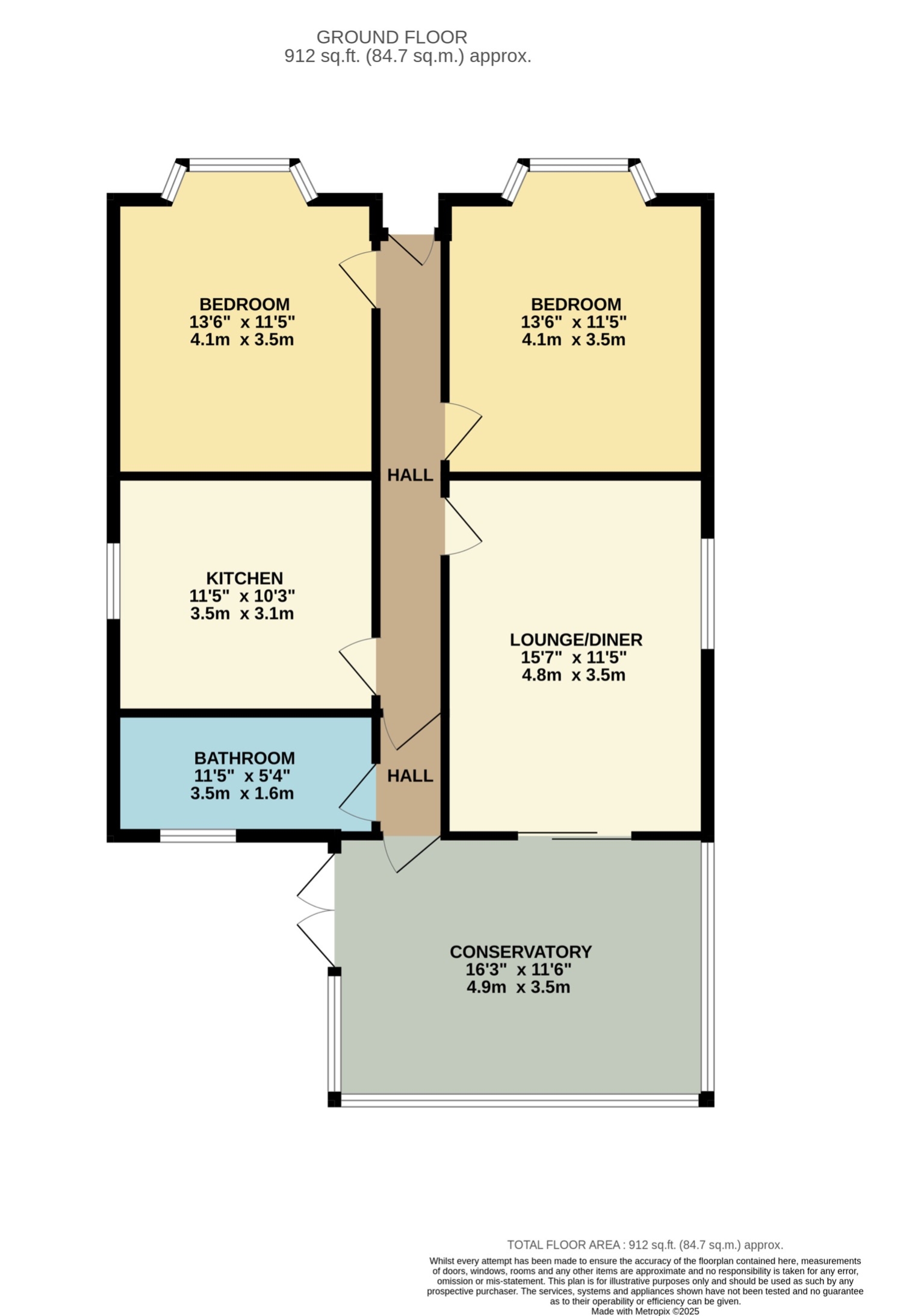 27, Kenmuir Road, Wellingborough floorplan