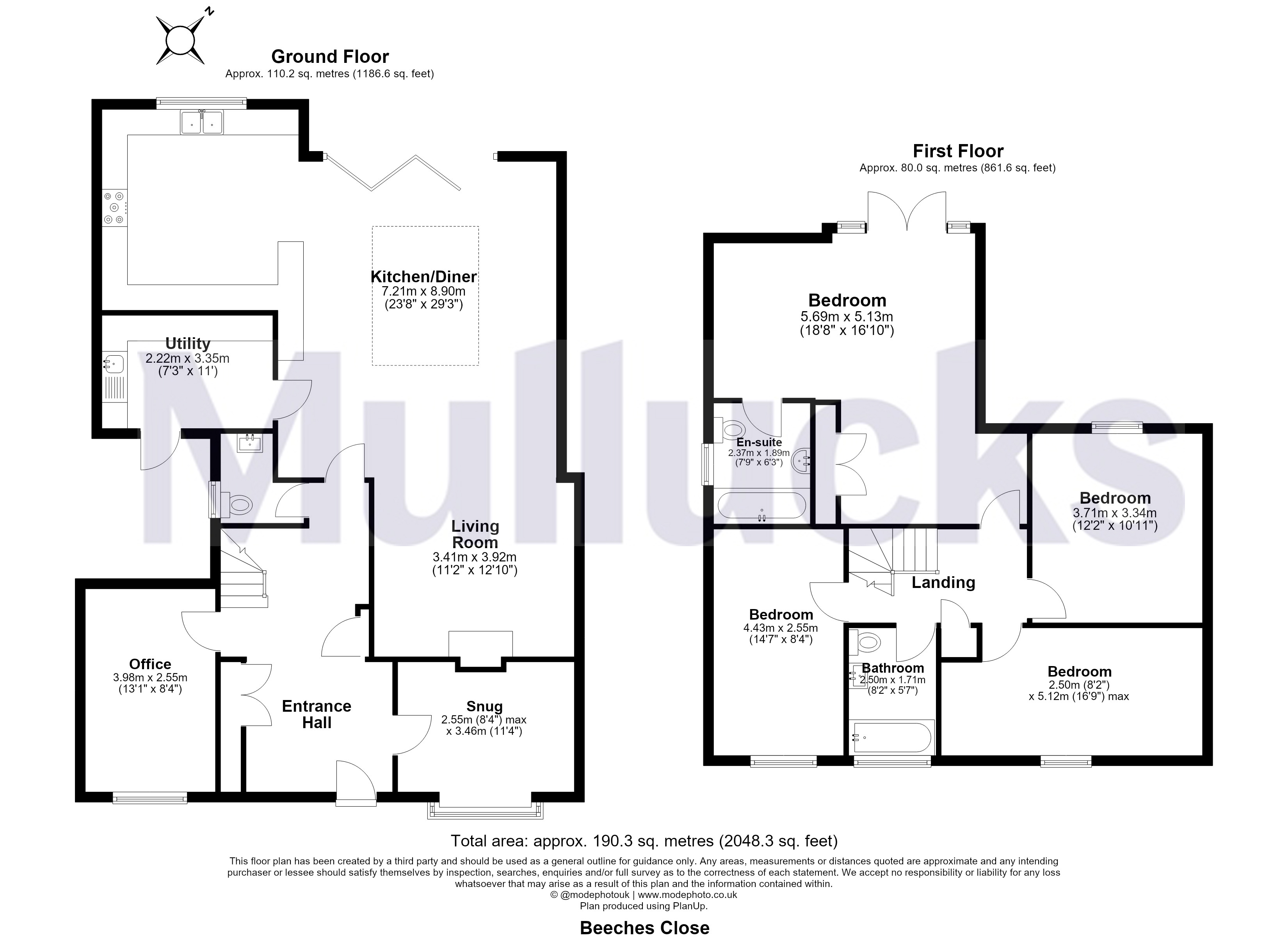 37, Beeches Close, Essex floorplan