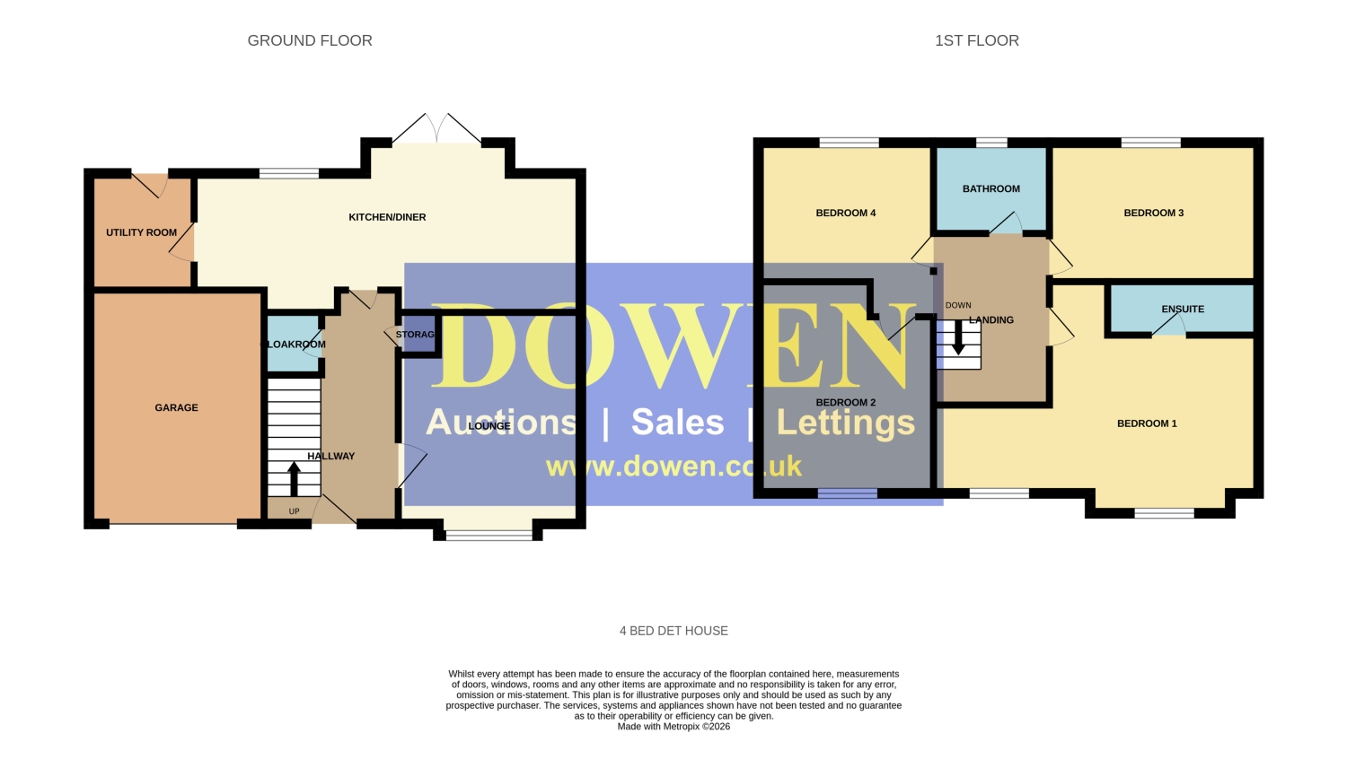 11, Laycock Way, Hartlepool floorplan