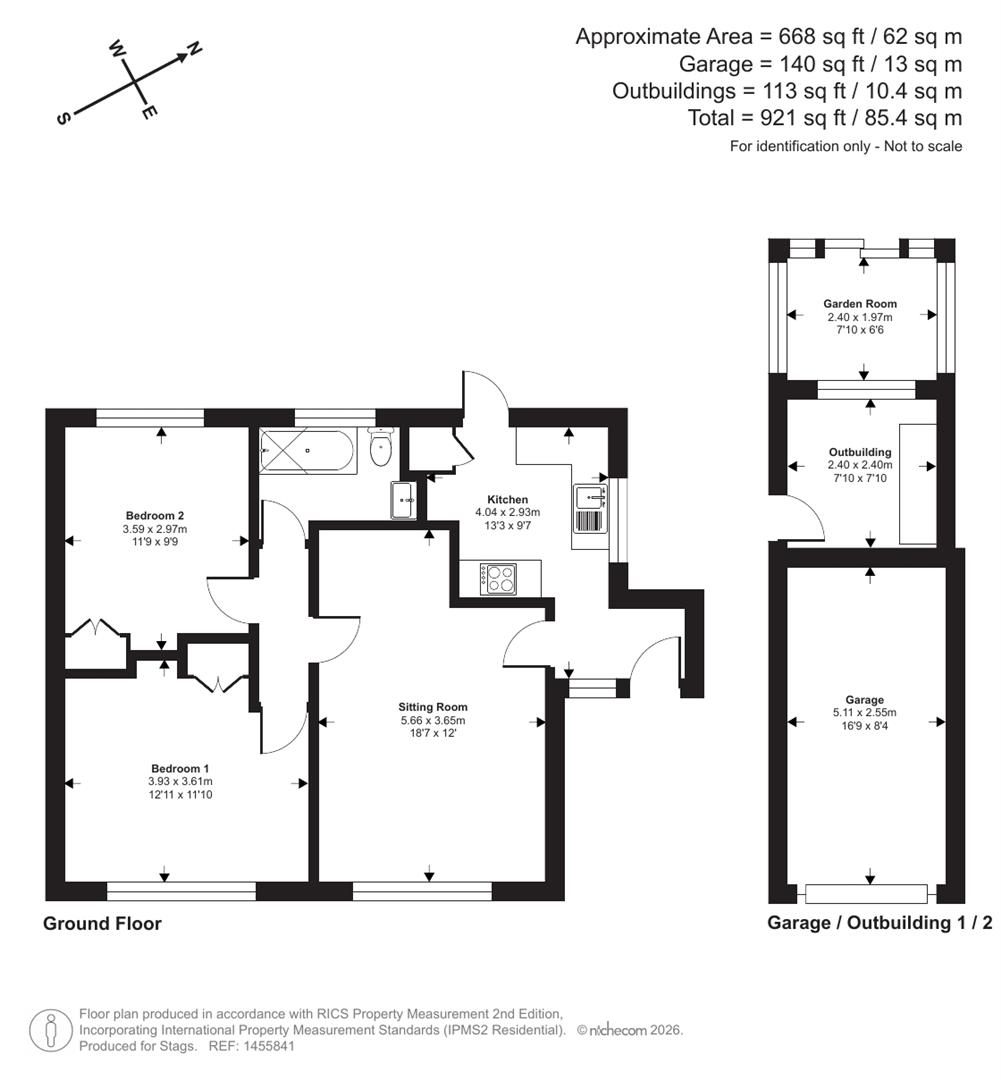 13, Spurway Road, Tiverton floorplan