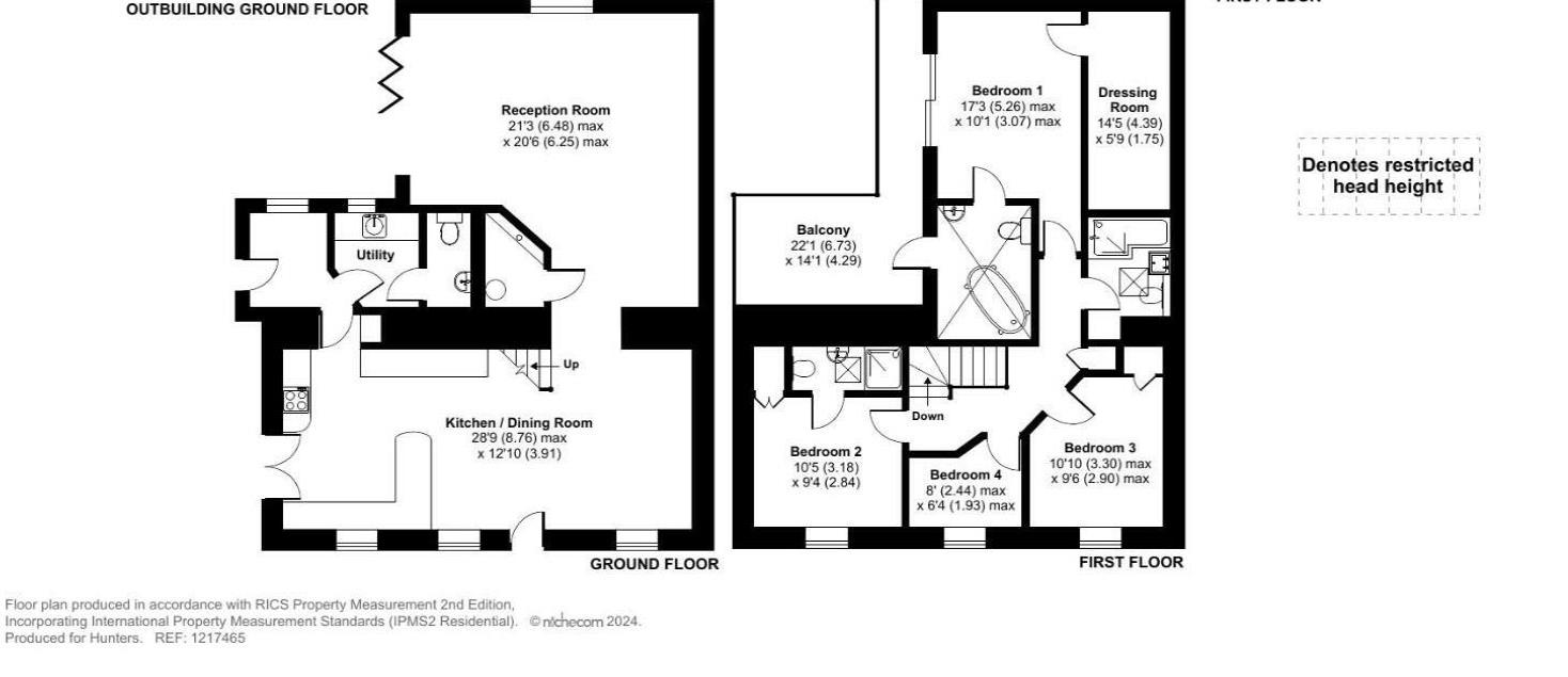 1, Little Treloar, Laity, Helston floorplan