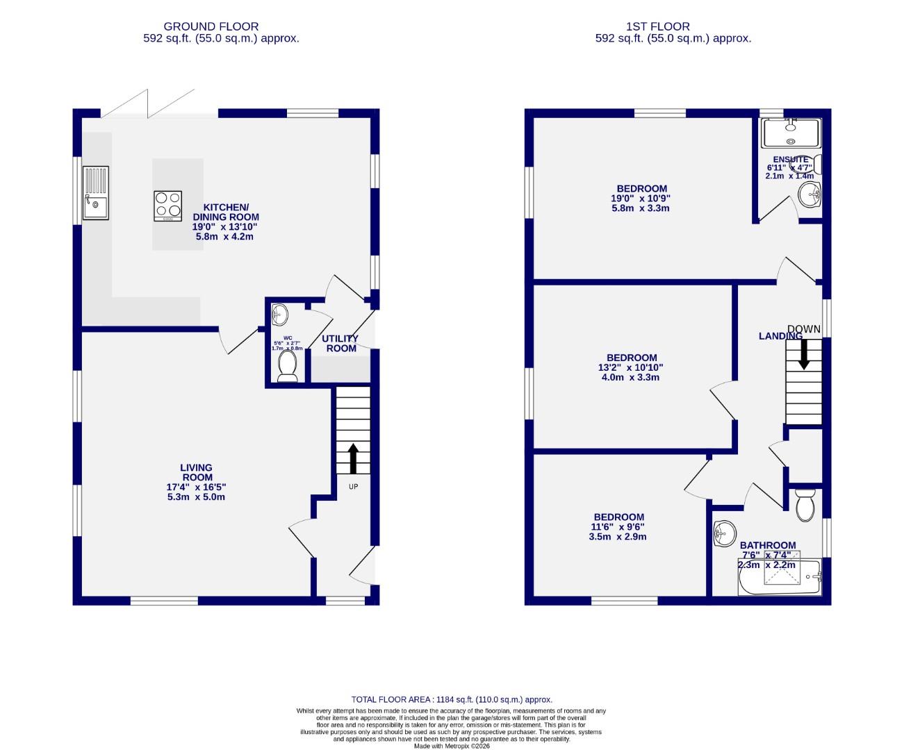 Southfield House, Southfield Close, York floorplan