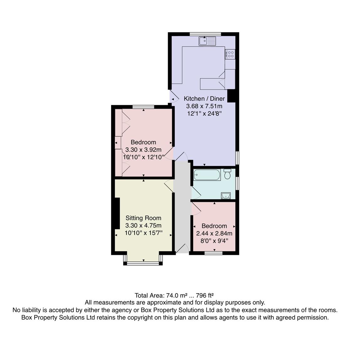 66, Bradford Road, Menston floorplan