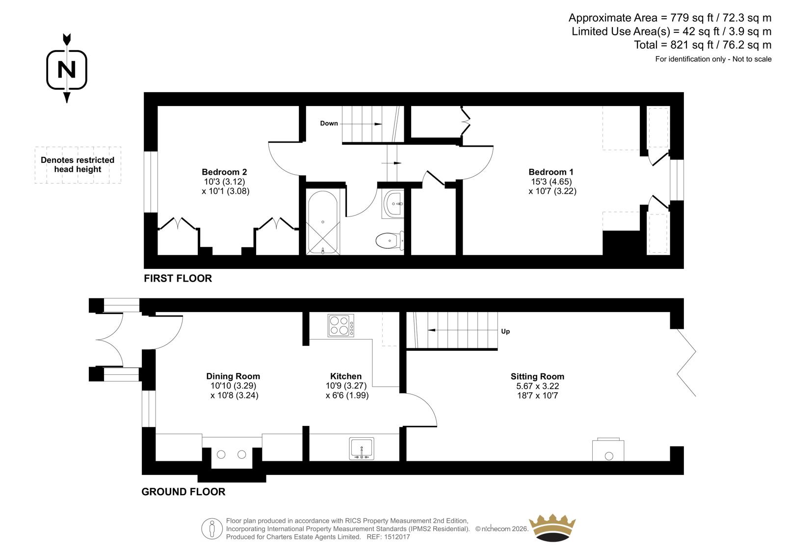 1 The Terrace,, Easton, Hampshire floorplan