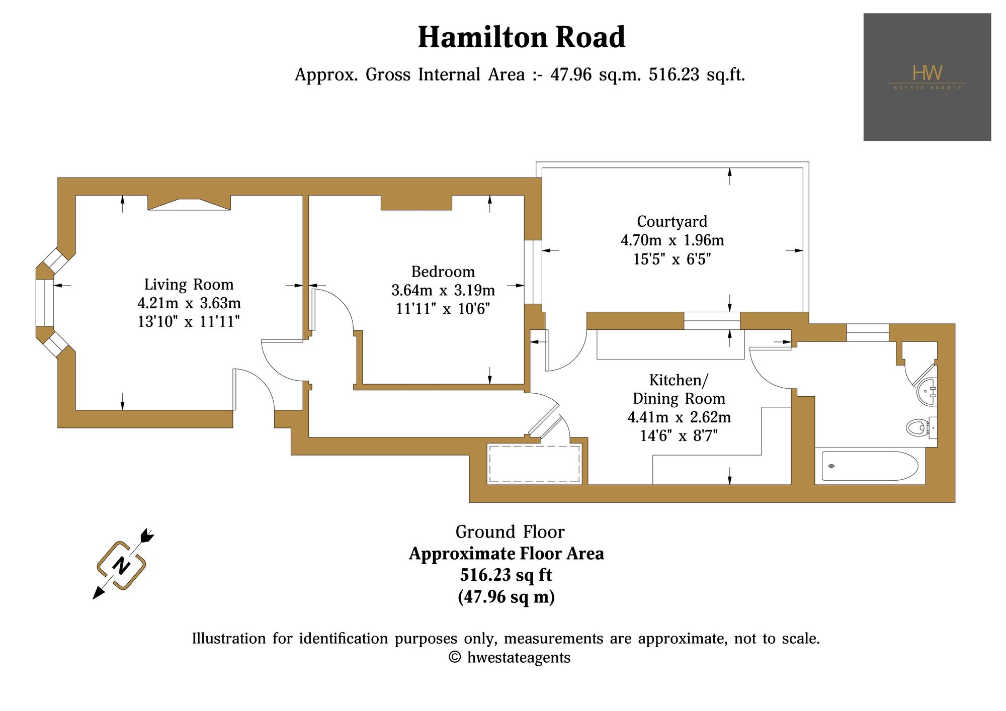 60 Hamilton Road, Brighton floorplan
