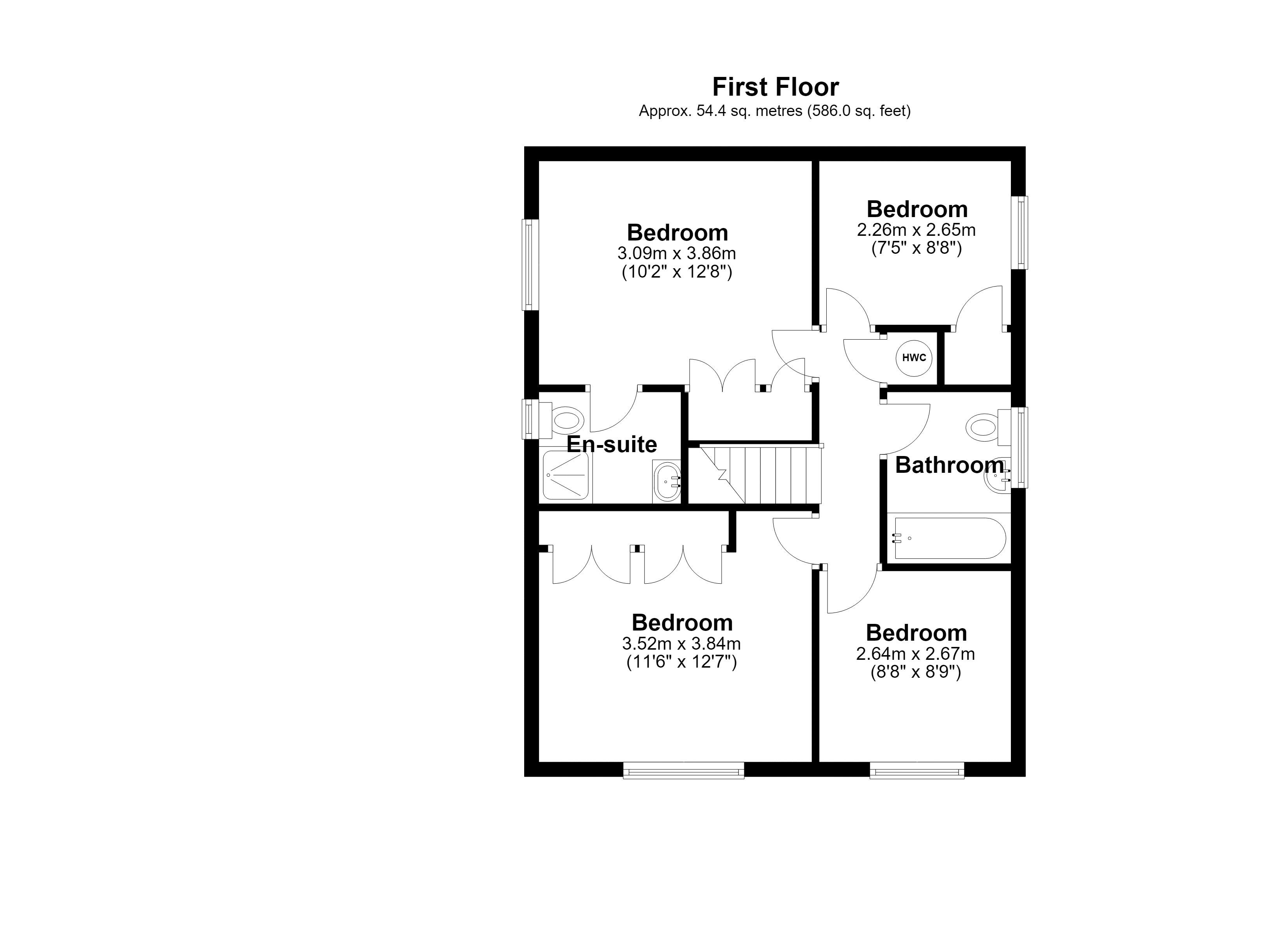 9, St Margarets Drive, Telford floorplan