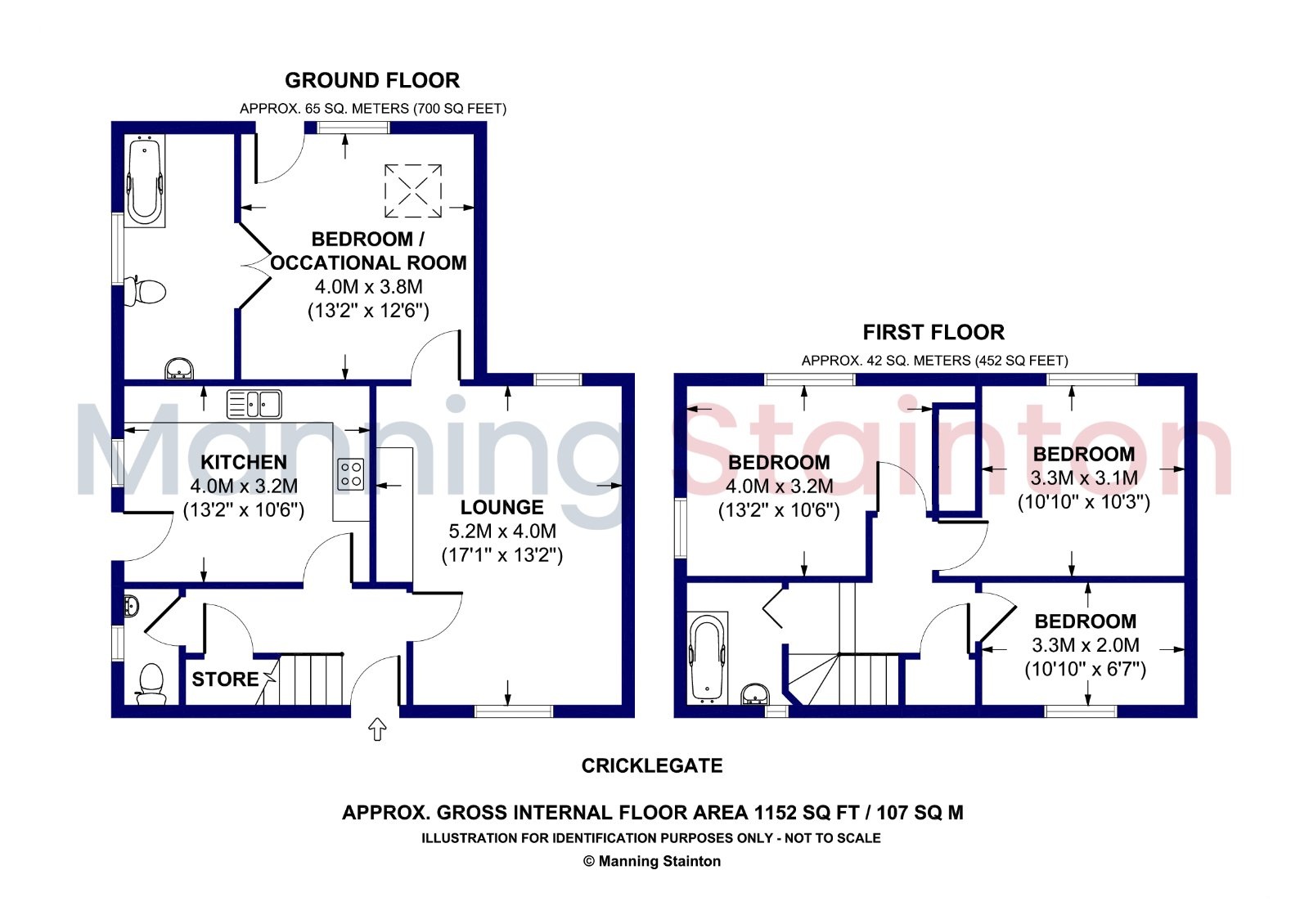 6, Cricklegate, West Yorkshire floorplan