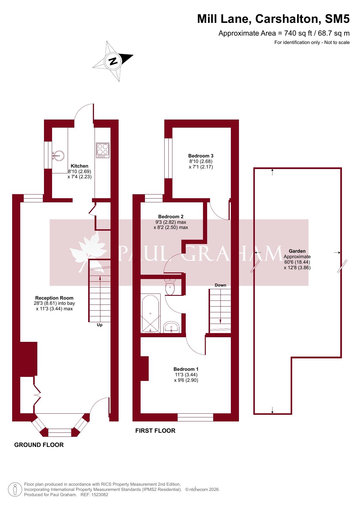 19, Mill Lane, Carshalton floorplan