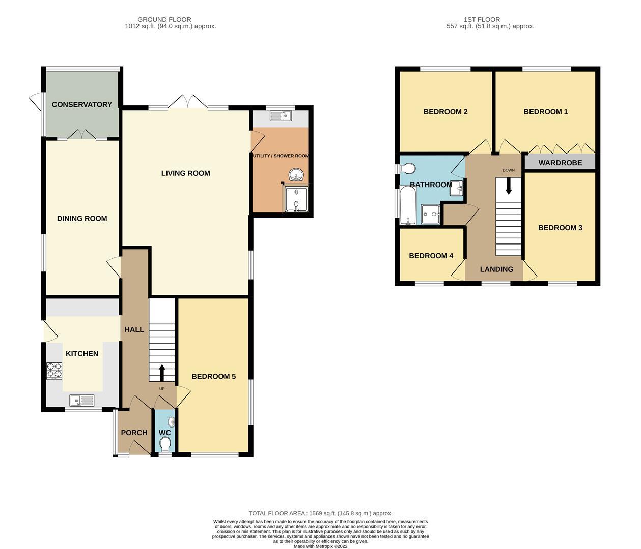 247, Oxclose Lane, Nottingham floorplan