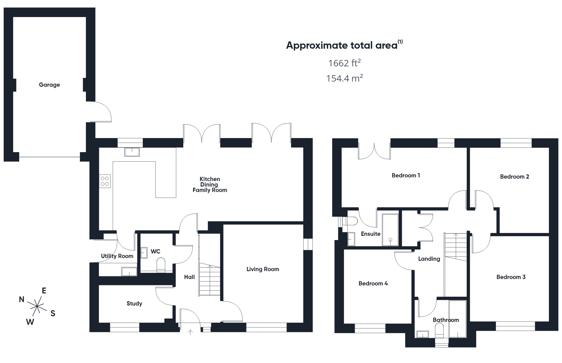 9, Upton Green, Bude floorplan