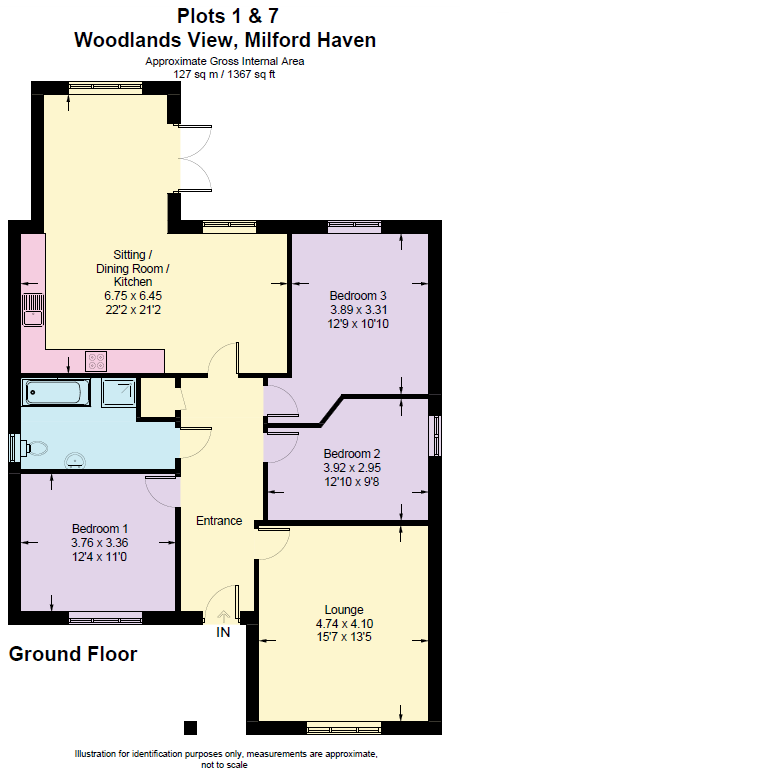 Plot 6, Land Off Woodlands View, Milford Haven, Pembrokeshire SA73, 3