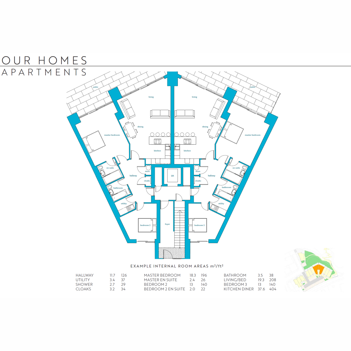 Flat Apartment 1,, Gwel Trebarwith, Trebarwith Crescent, Newquay floorplan
