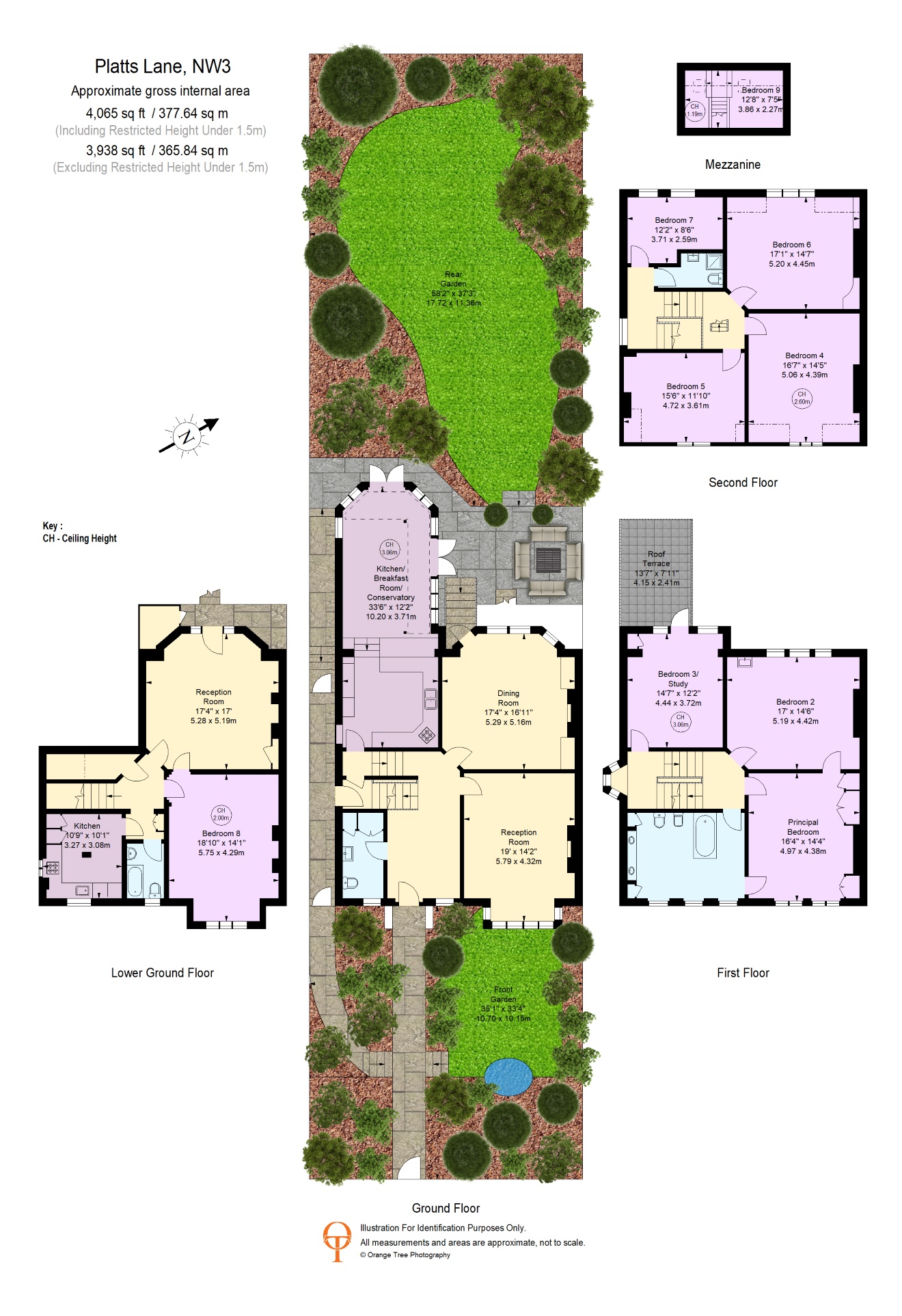33, Platts Lane, London floorplan