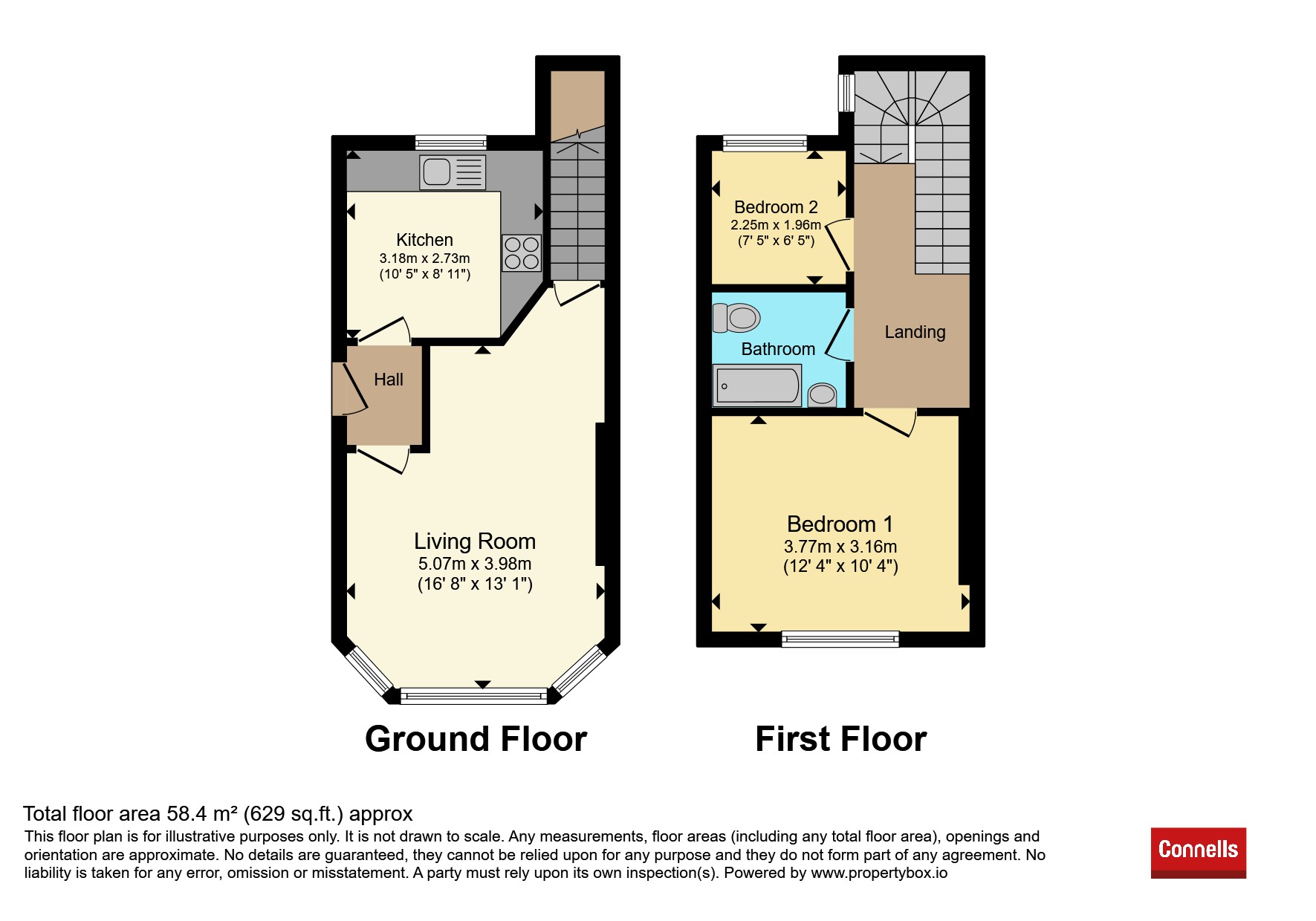 Flat C, 27, Mildmay Street, Plymouth floorplan