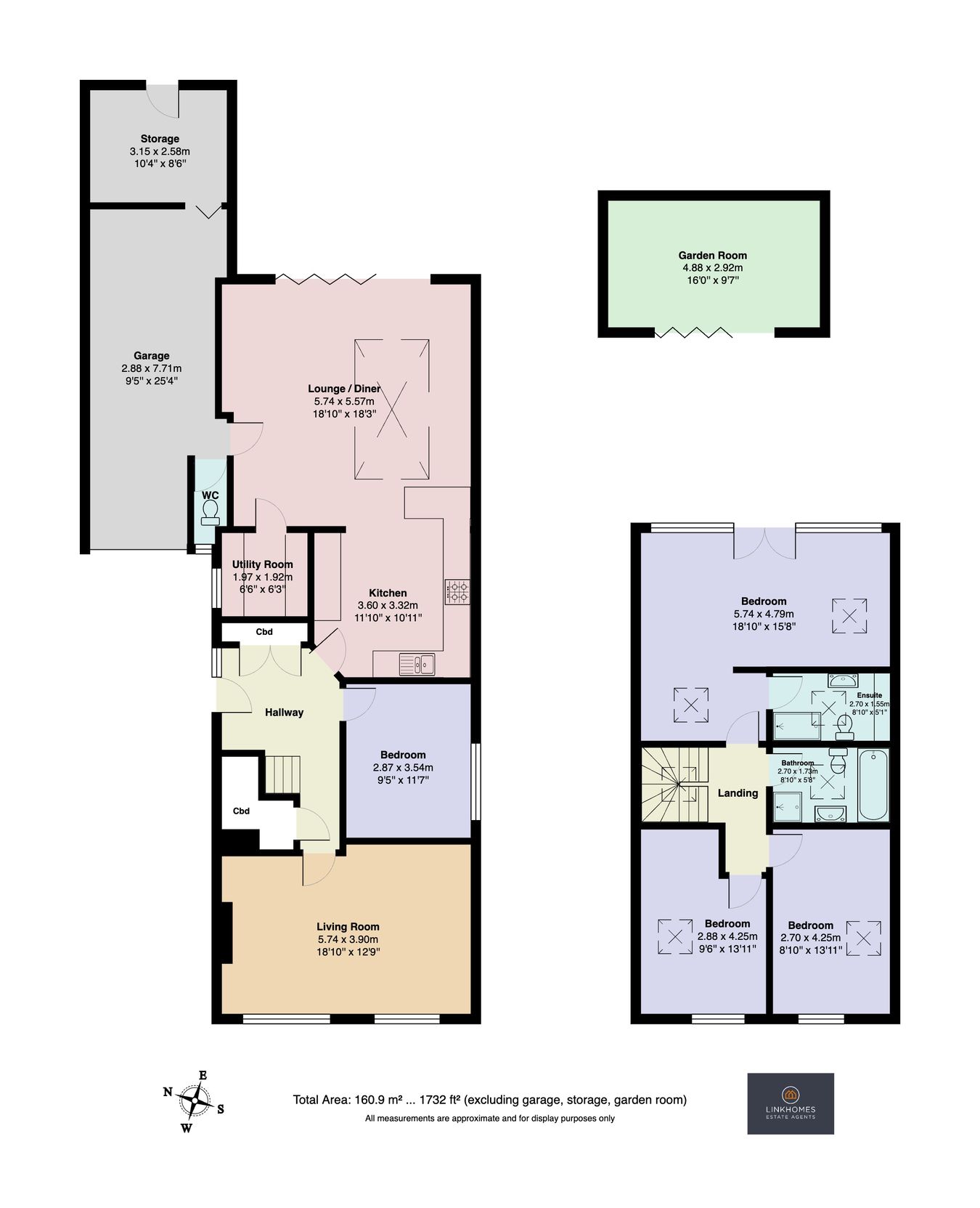 8, Clarendon Close, Broadstone floorplan