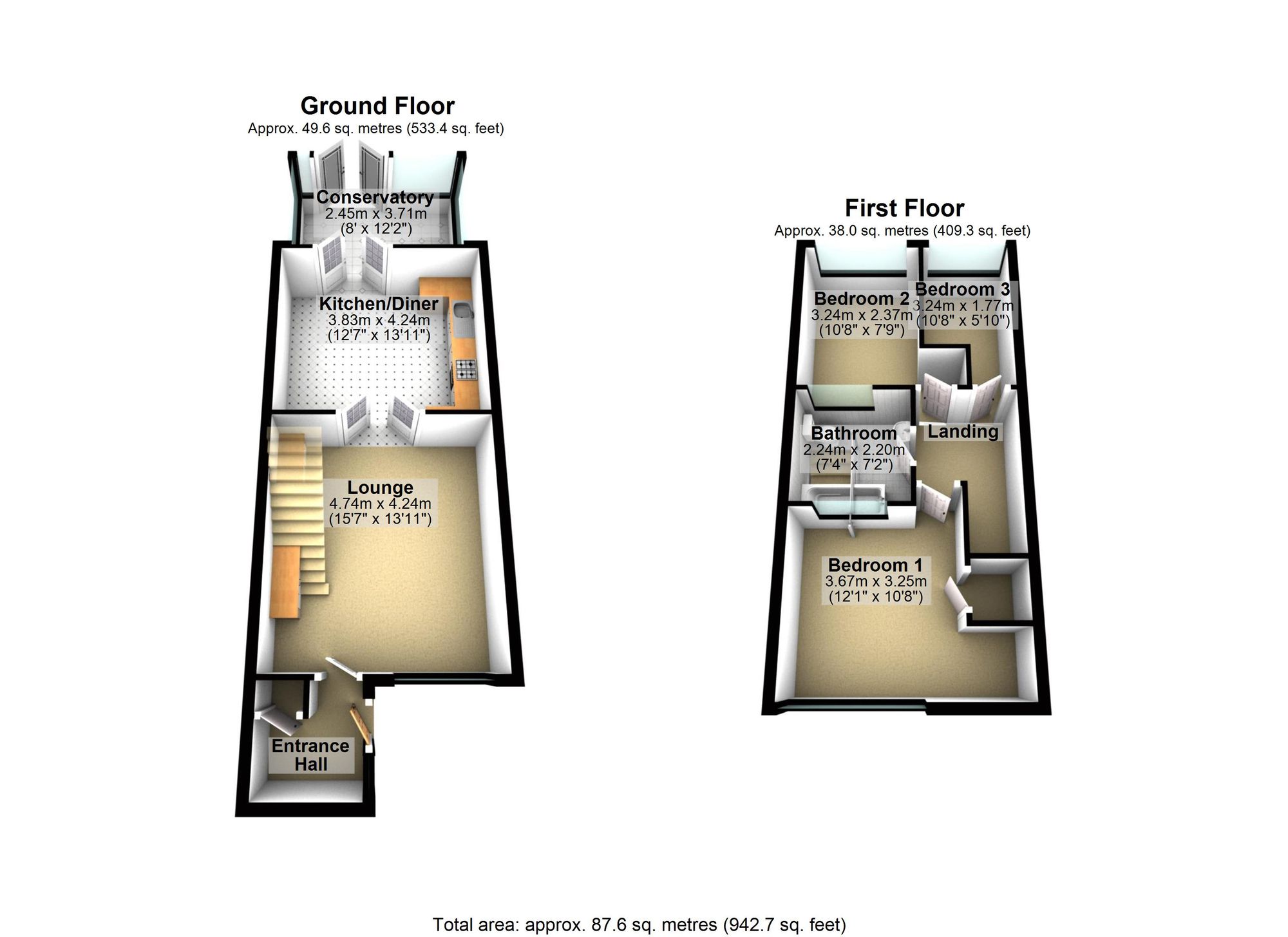 18 The Willows, Wellingborough floorplan