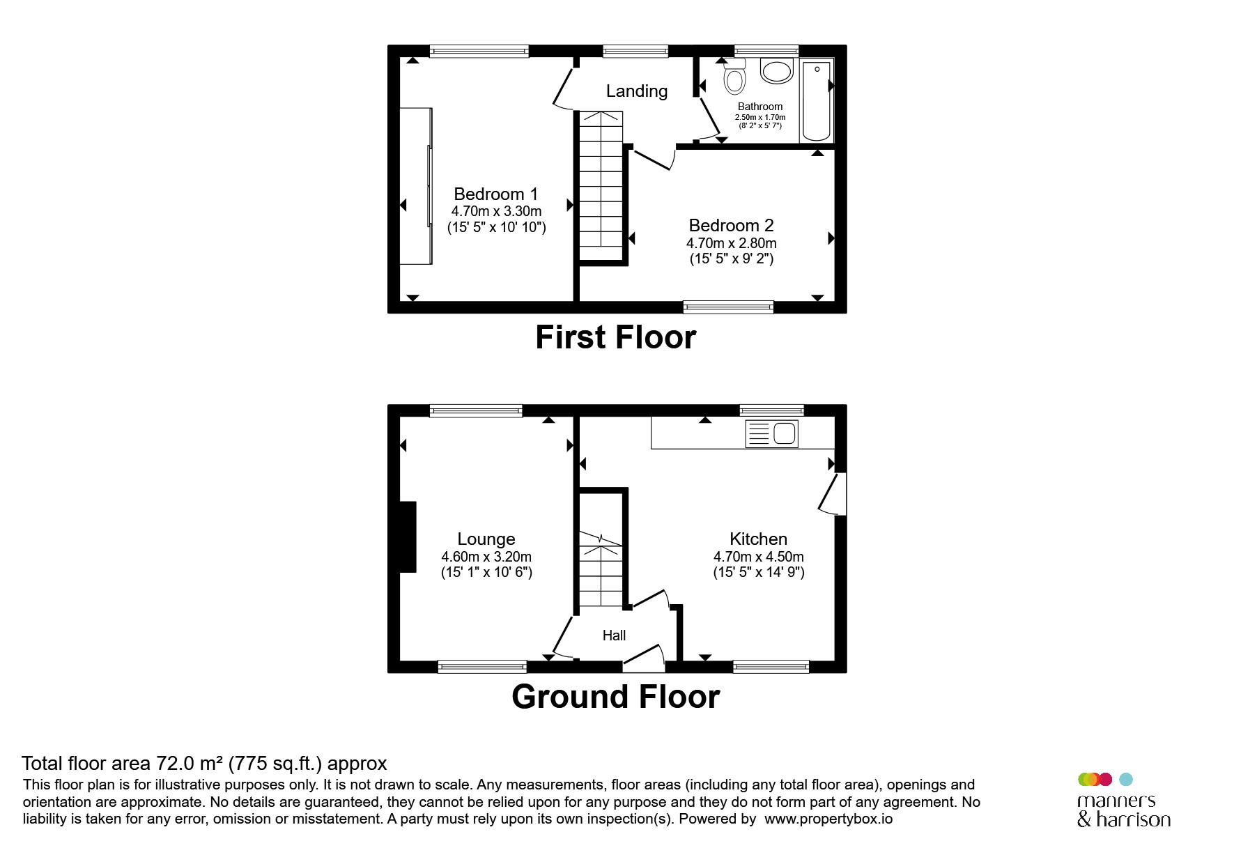 5, Lennox Walk, Hartlepool floorplan