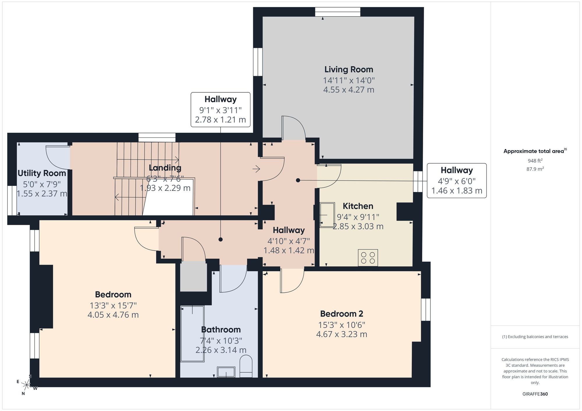 Flat 3, Picton House Great Western Road, Gloucester floorplan
