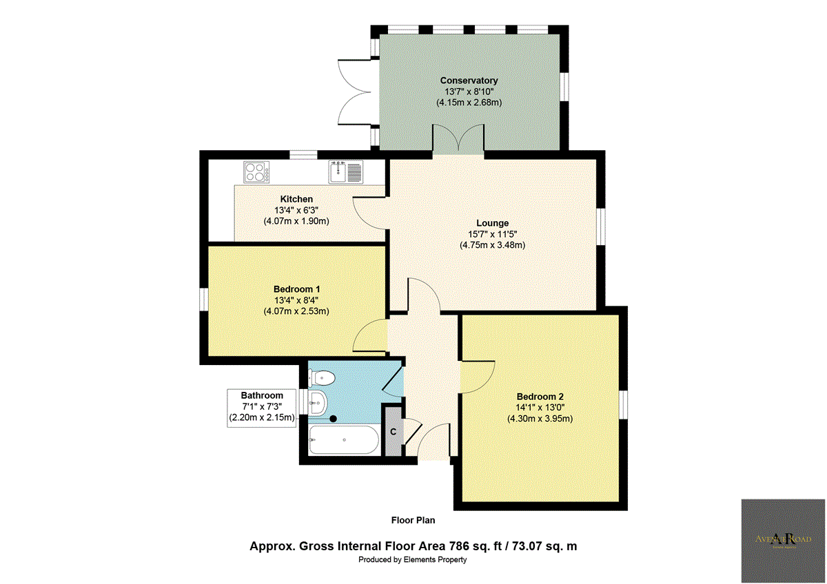 171B John Street, Penicuik floorplan