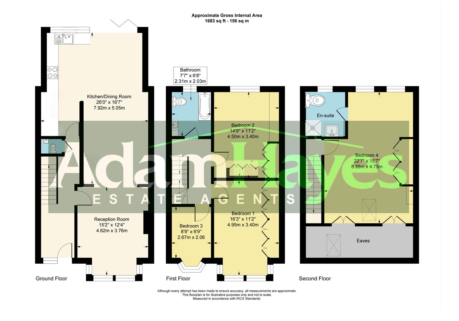 15, Dudley Road, London floorplan