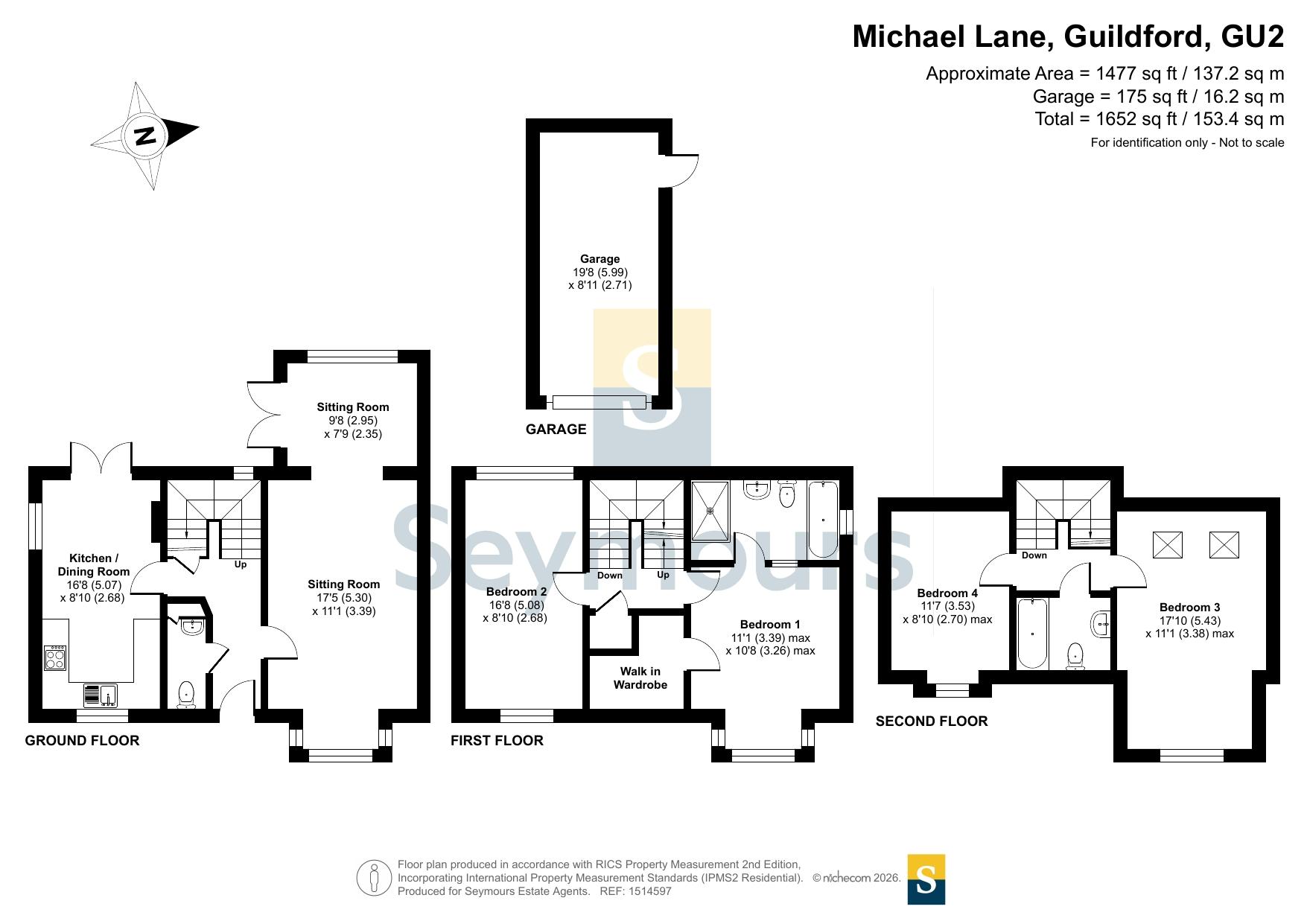 7, Michael Lane, Surrey floorplan