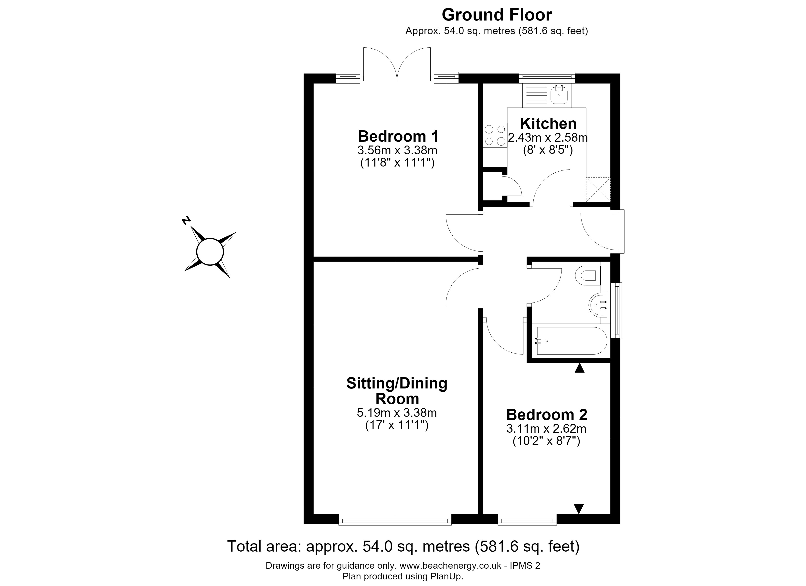 9, Craven Close, Cambridge floorplan