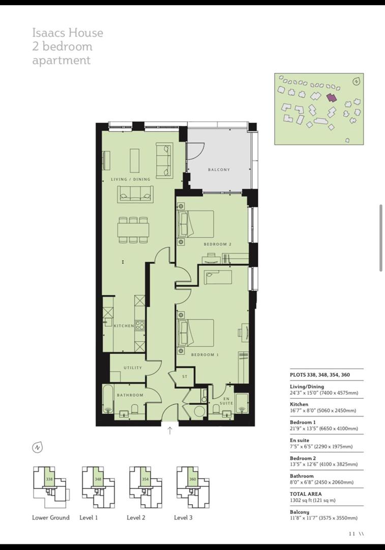 19 Isaacs House, 10, Medawar Drive, Mill Hill floorplan