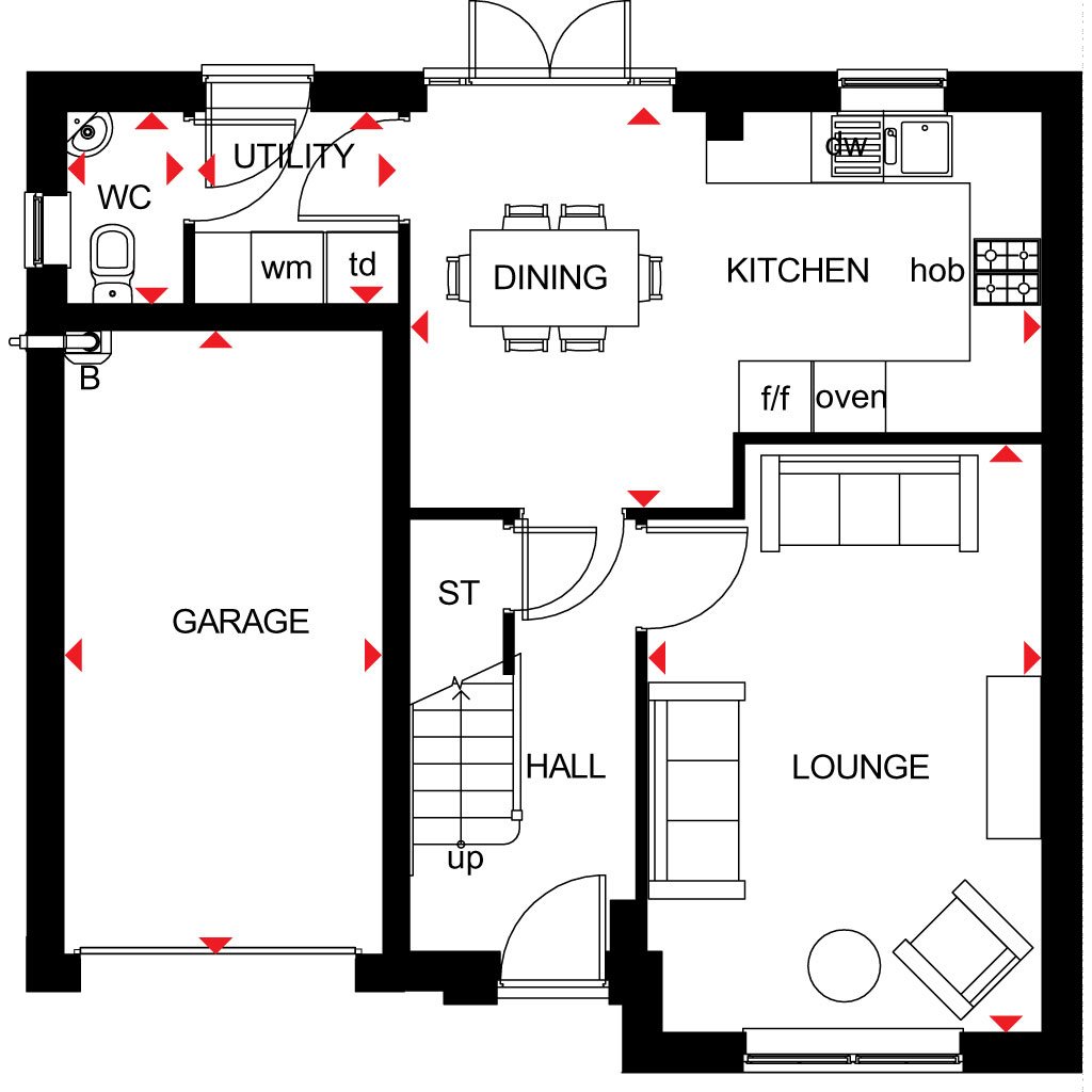 H830492, Stratford Drive, Overstone floorplan