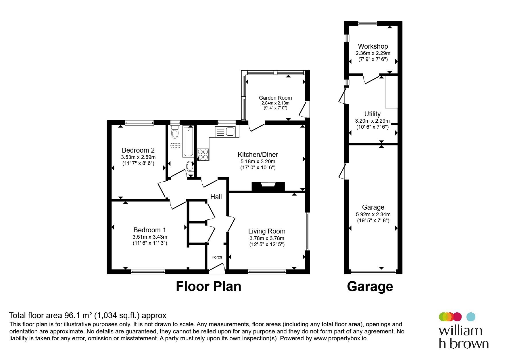 124, Hargham Road, Attleborough floorplan