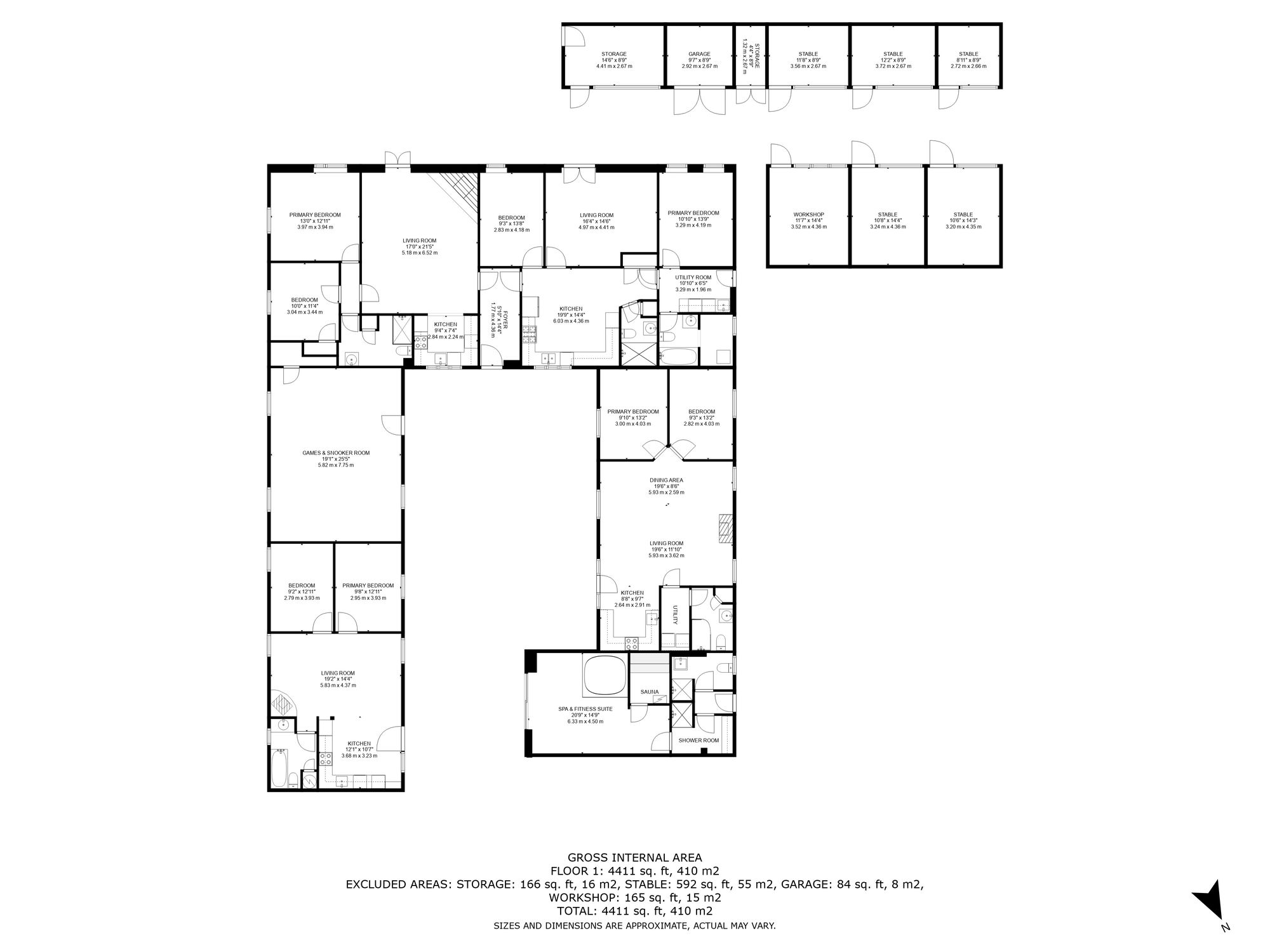 3 Decoy Cottages, Lewes floorplan