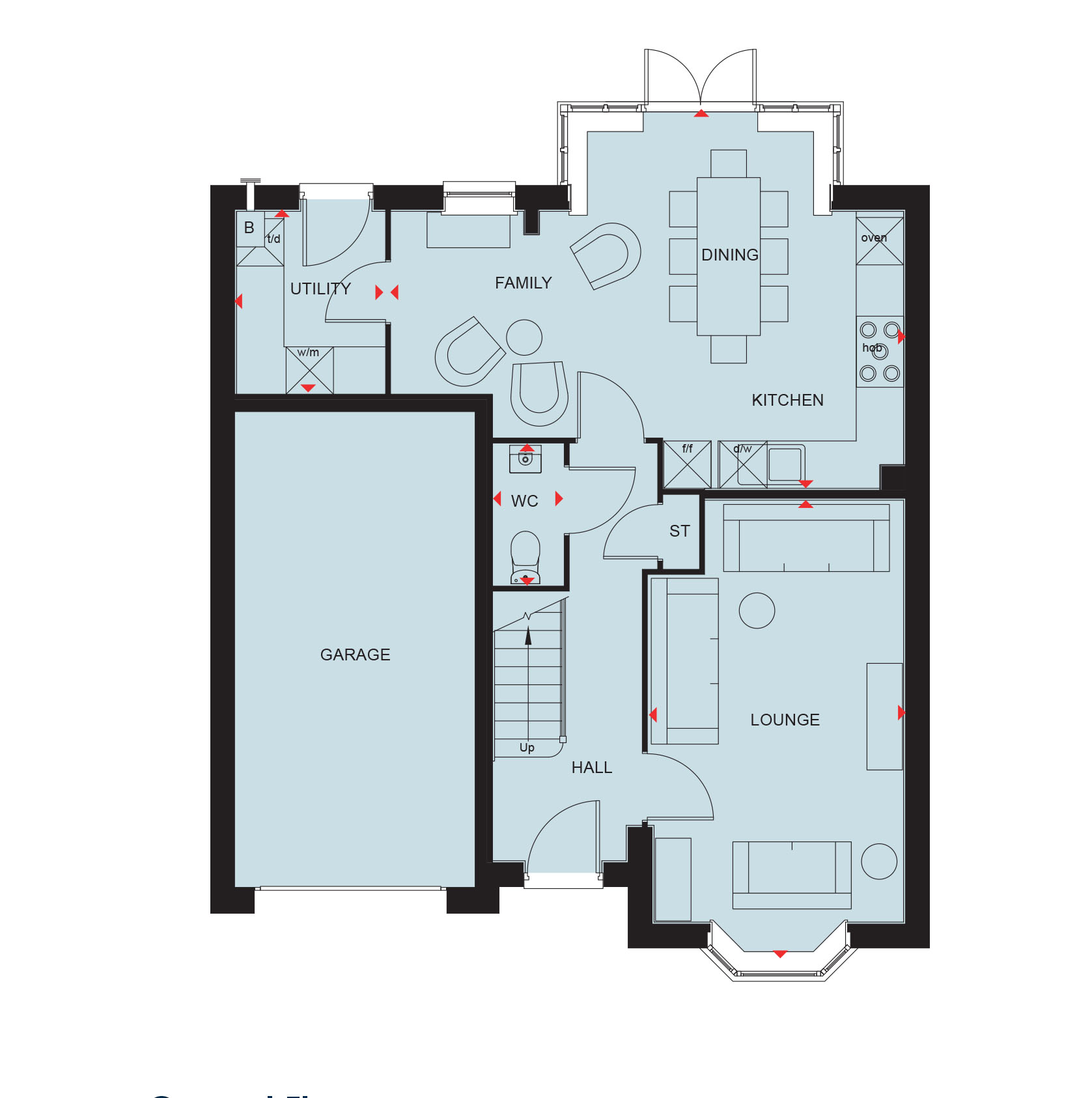 H9194302, Rose Workman Road, Matson, Gloucester floorplan